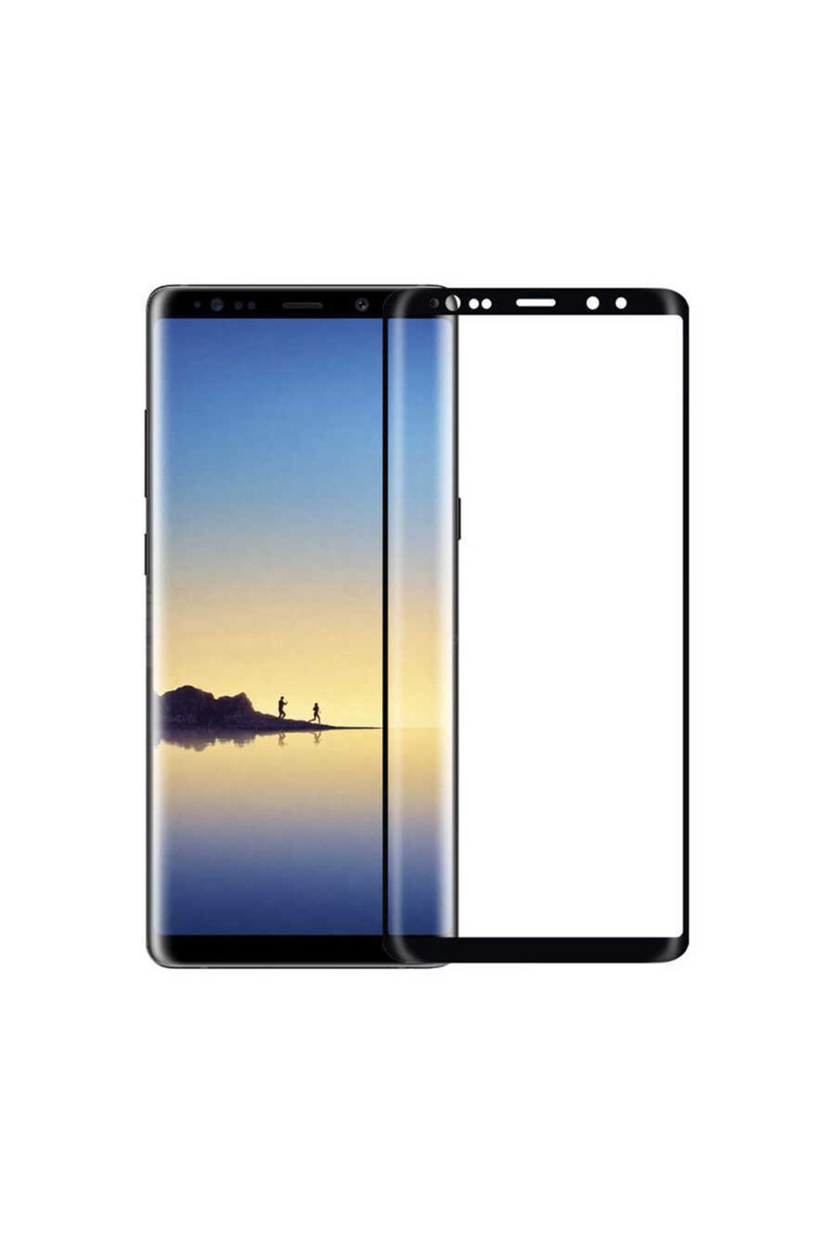 Fibaks Samsung Galaxy Note 8 Uyumlu Şeffaf Seramik Esnek Ekran Koruyucu