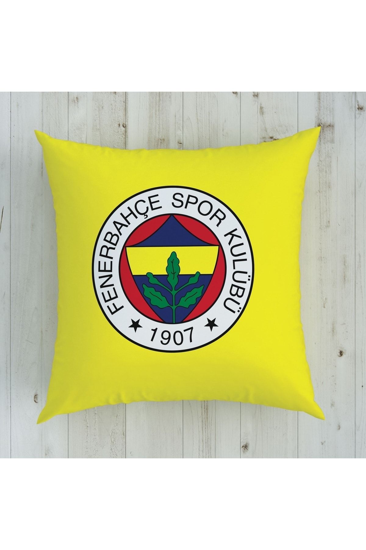 Taç Fenerbahçe 1907 Logo Pamuk Lisanslı Kırlent