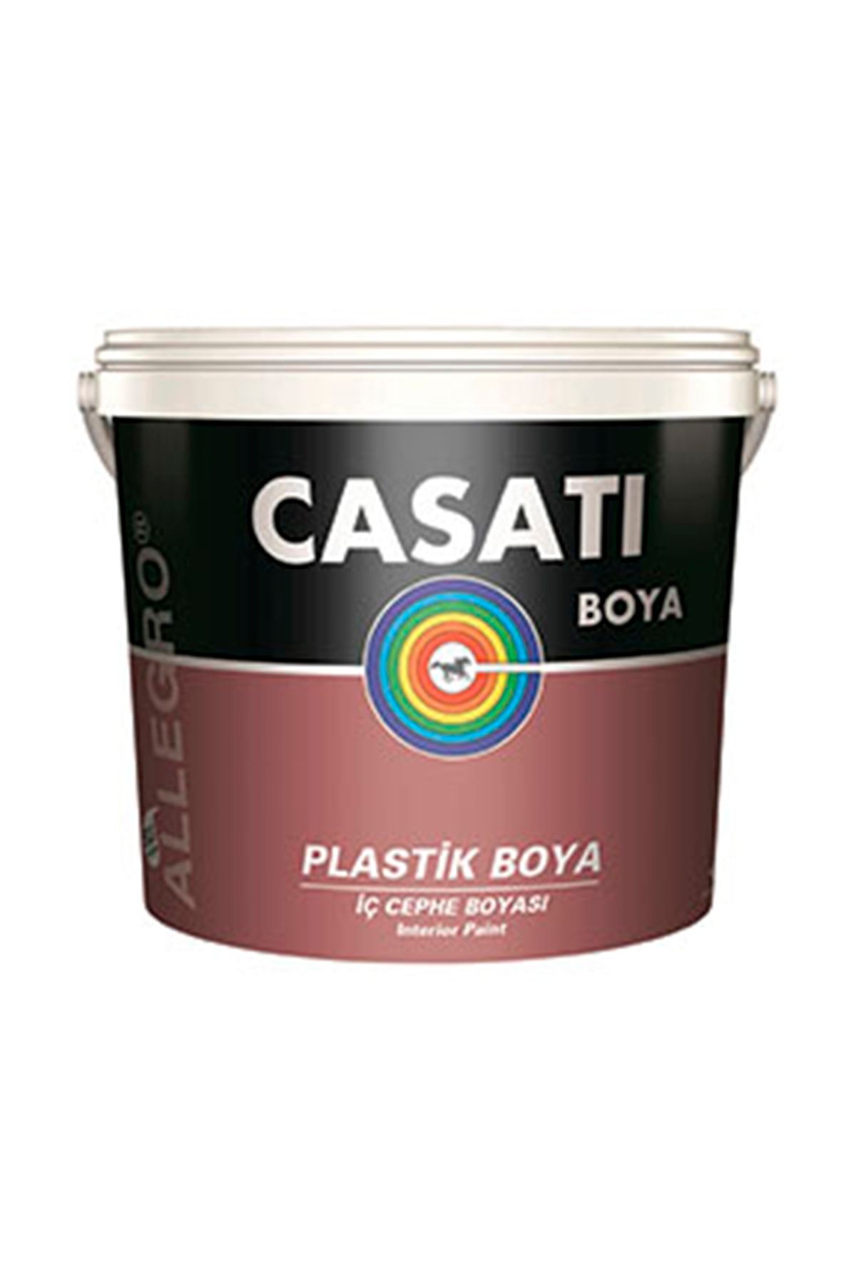 Casati Allegro Plastik Su Bazlı Iç Cephe Boyası Kurdele Pembesi 3,5 Kg