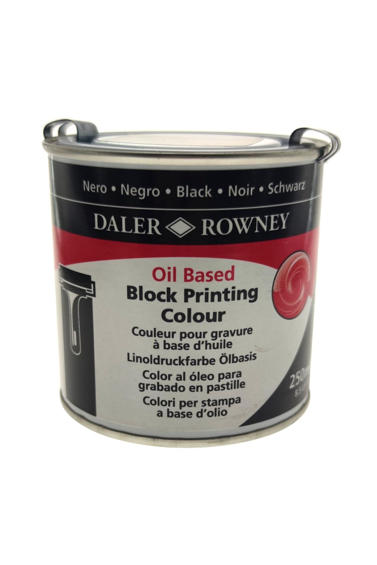 Daler Rowney Siyah Oil Based Block Printing 250 ml