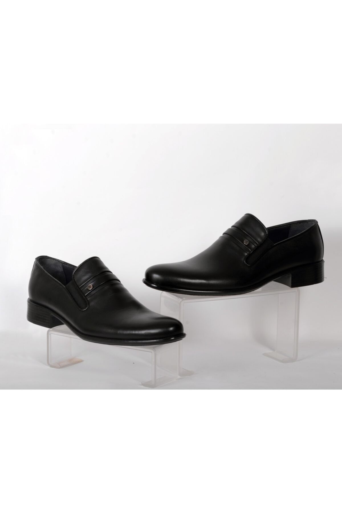 Çarık Dünyası06 Erkek Siyah Klasik Ayakkabı
