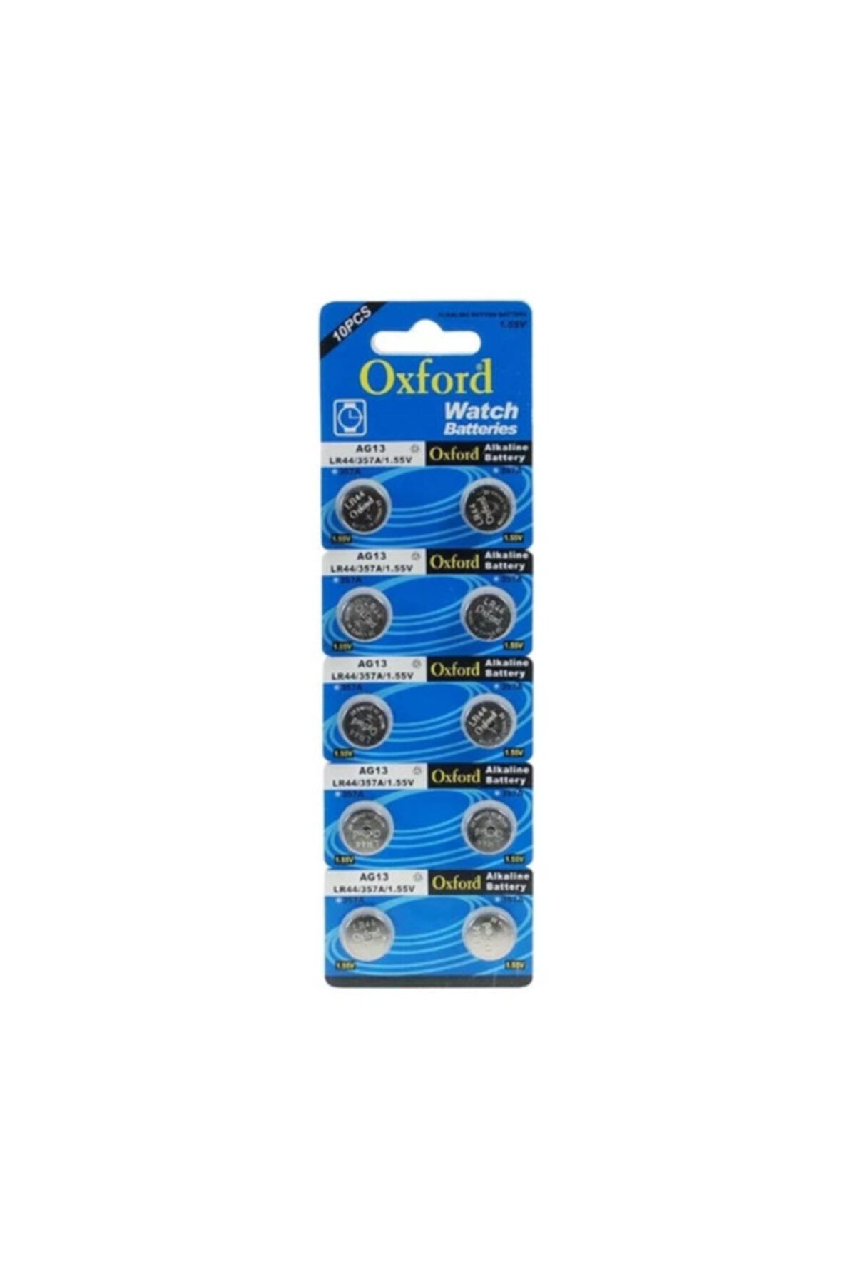 Oxford Ag13 Lr44 Sr1154 Alkaline Düğme Pil 10 Adet