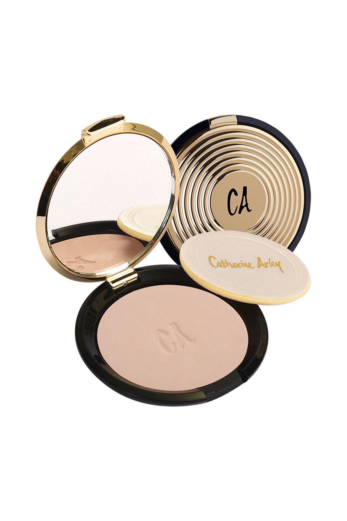 Catherine Arley Gold Compact Powder (Gold Pudra) - 101 -