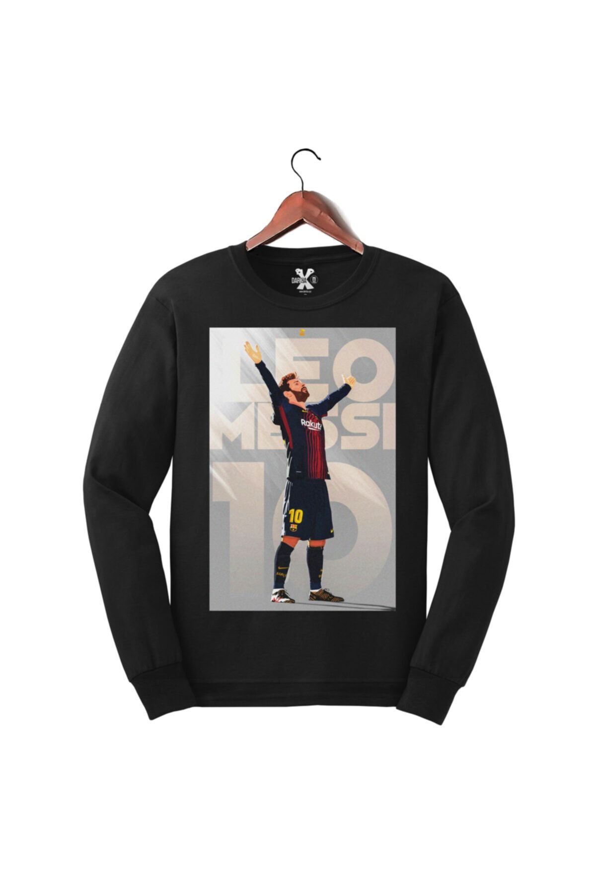 Darkia Lionel Messi Barcelona Baskılı Sweat - Sweatshirt