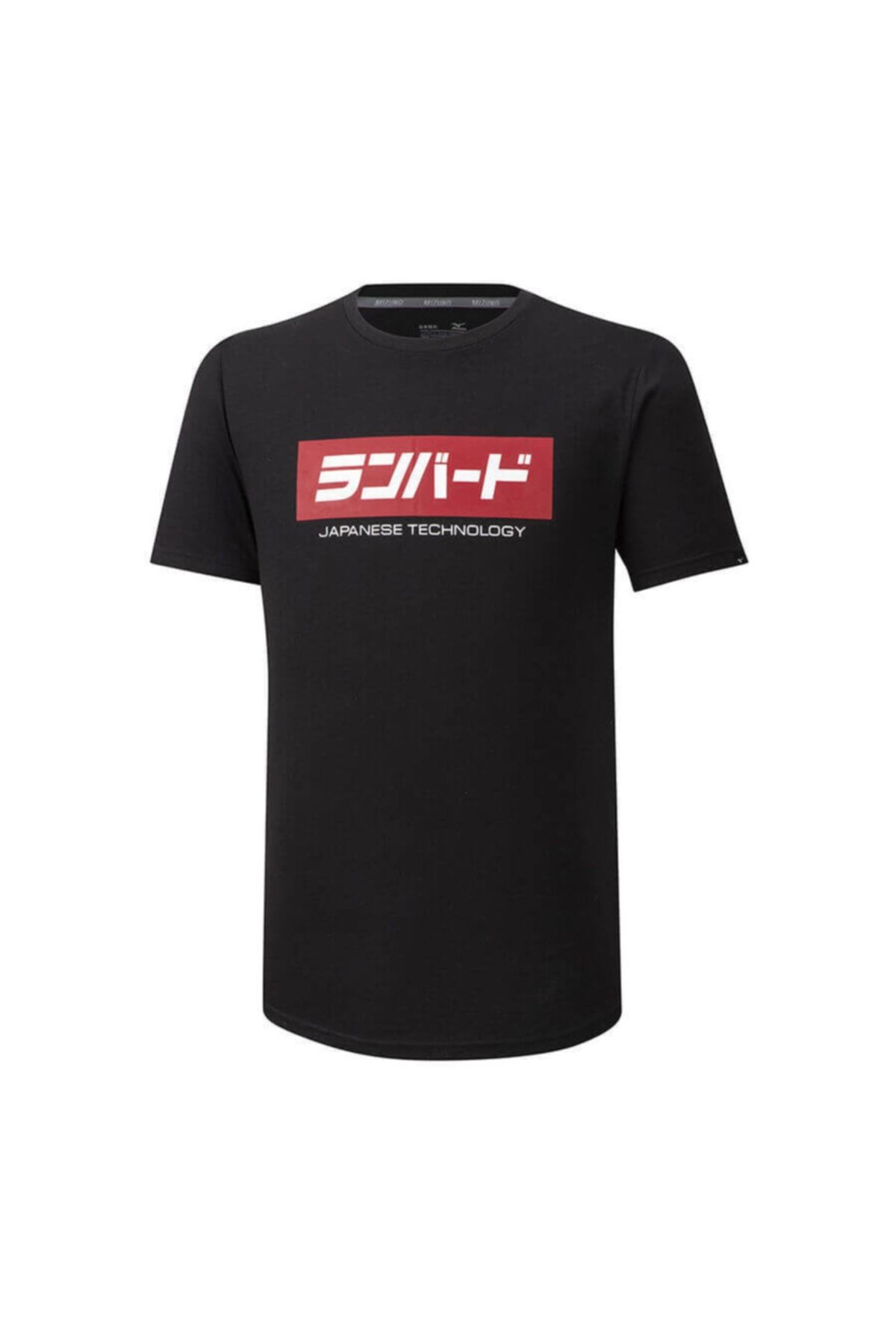 Mizuno Runbird Tee Erkek T-shirt Siyah
