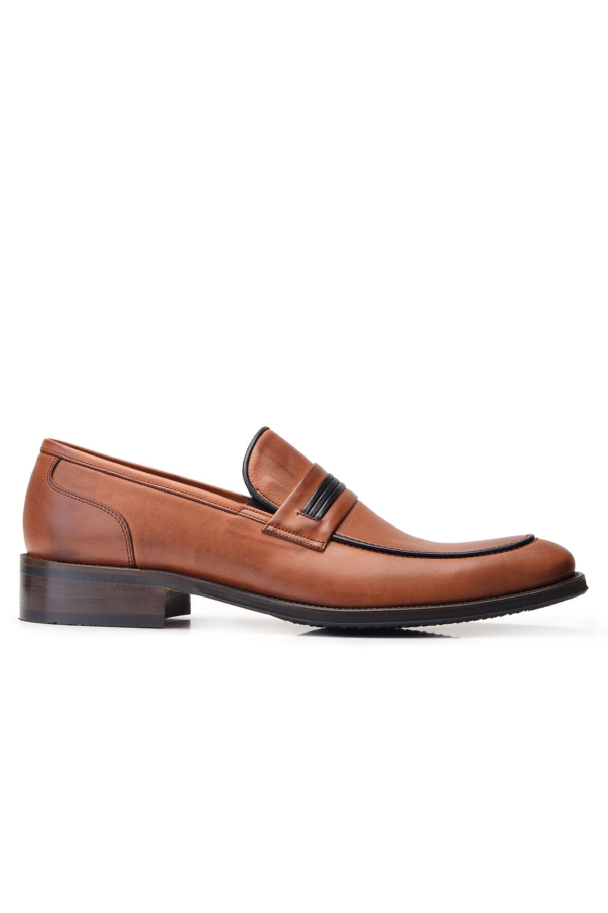 Nevzat Onay Hakiki Deri Taba Klasik Loafer Erkek Ayakkabı -11902-