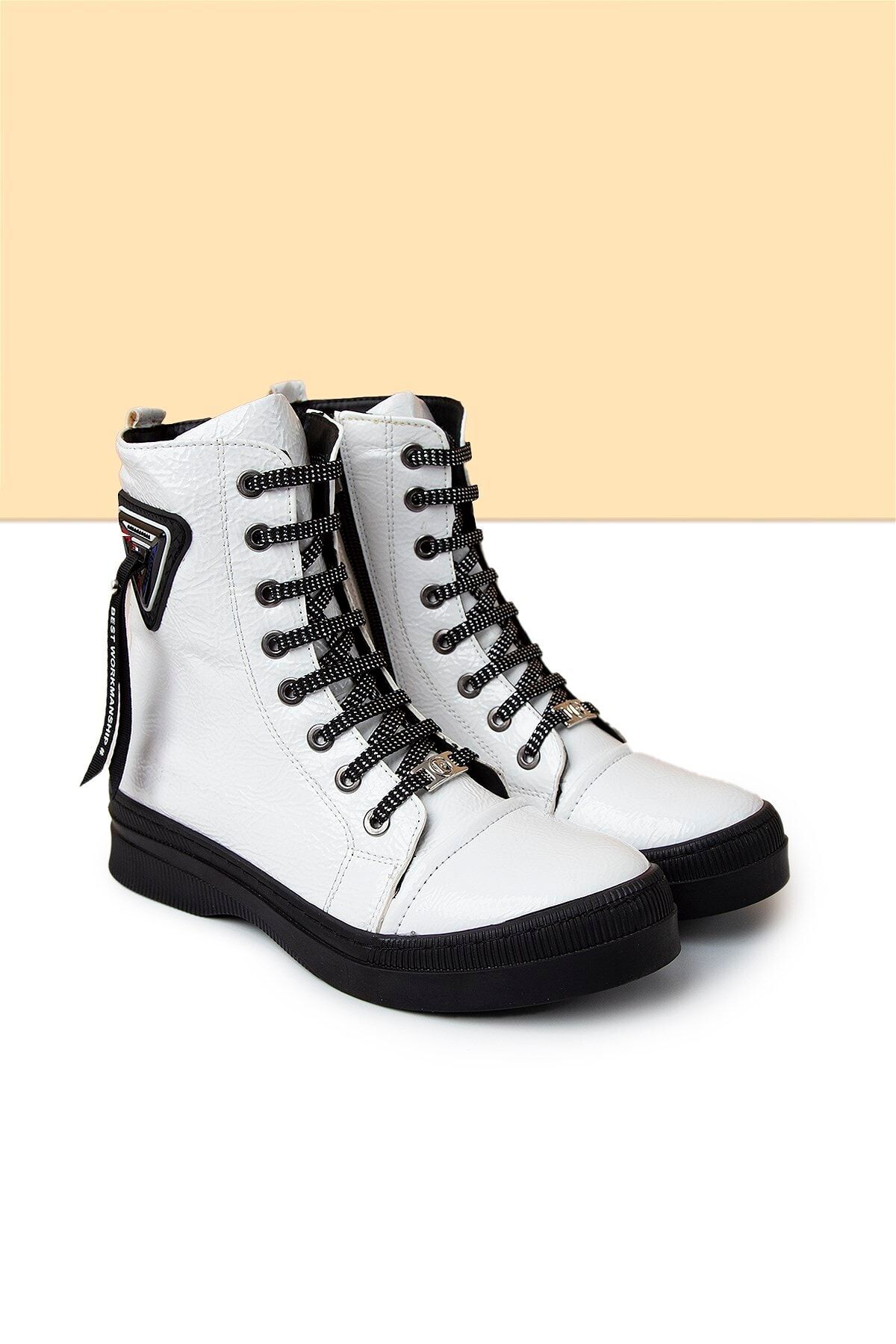 Pierre Cardin PC-50727 Beyaz Kadın Ayakkabı