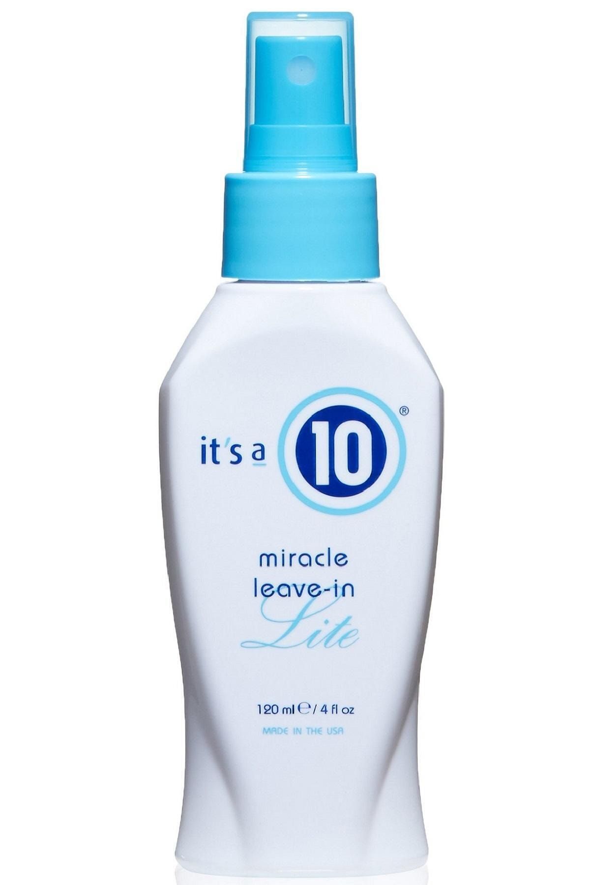 it's a 10 It`s A 10 Miracle Leave-ın Lite Tüm Saç Tipleri Için Durulanmayan Hacim Kremi 120ml