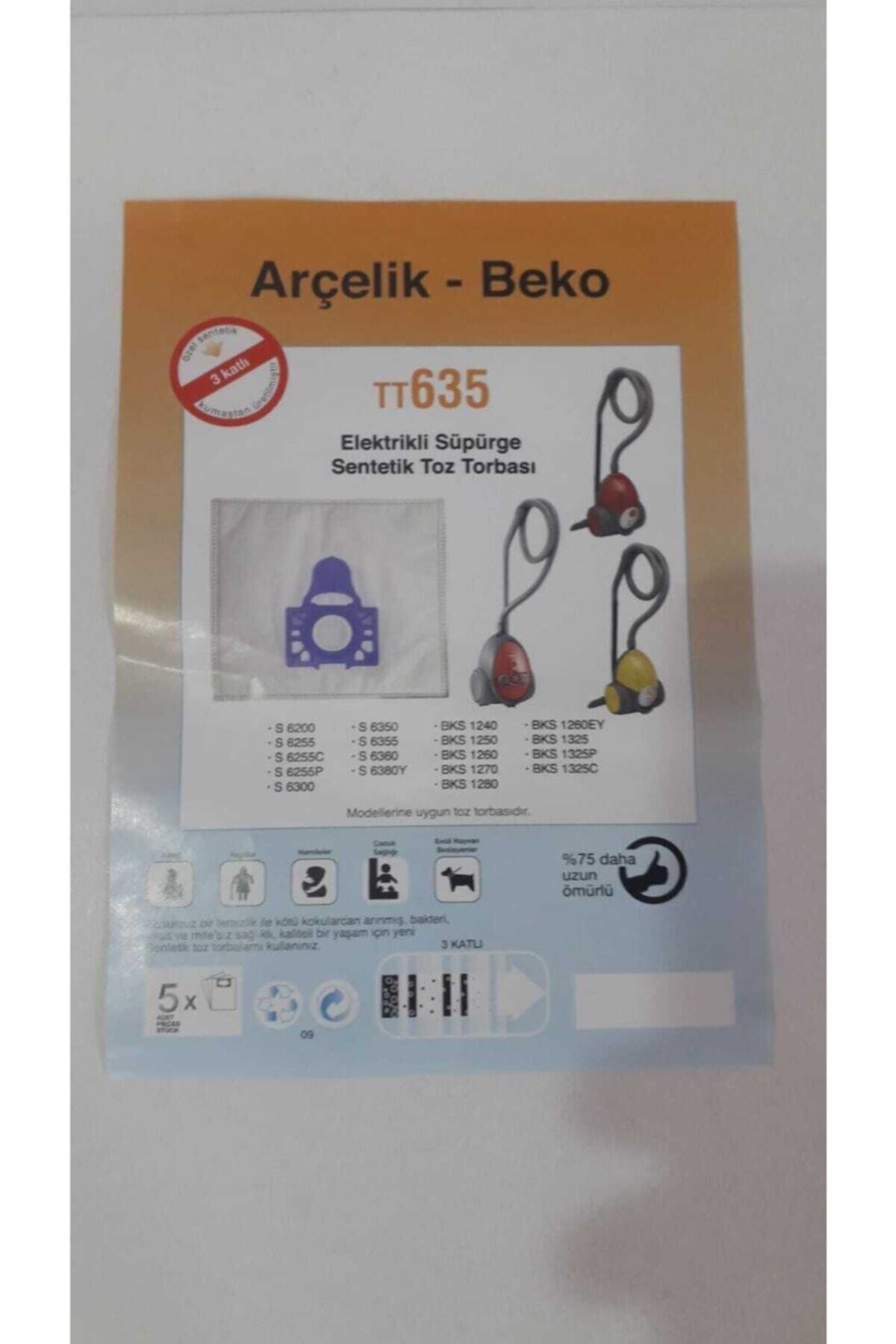 Arçelik - Beko Tt635 Uyumlu Elektrikli Süpürge Torbası