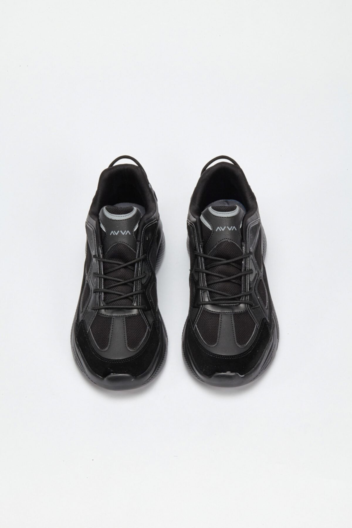 Avva Erkek Siyah Spor Ayakkabı A02y8018