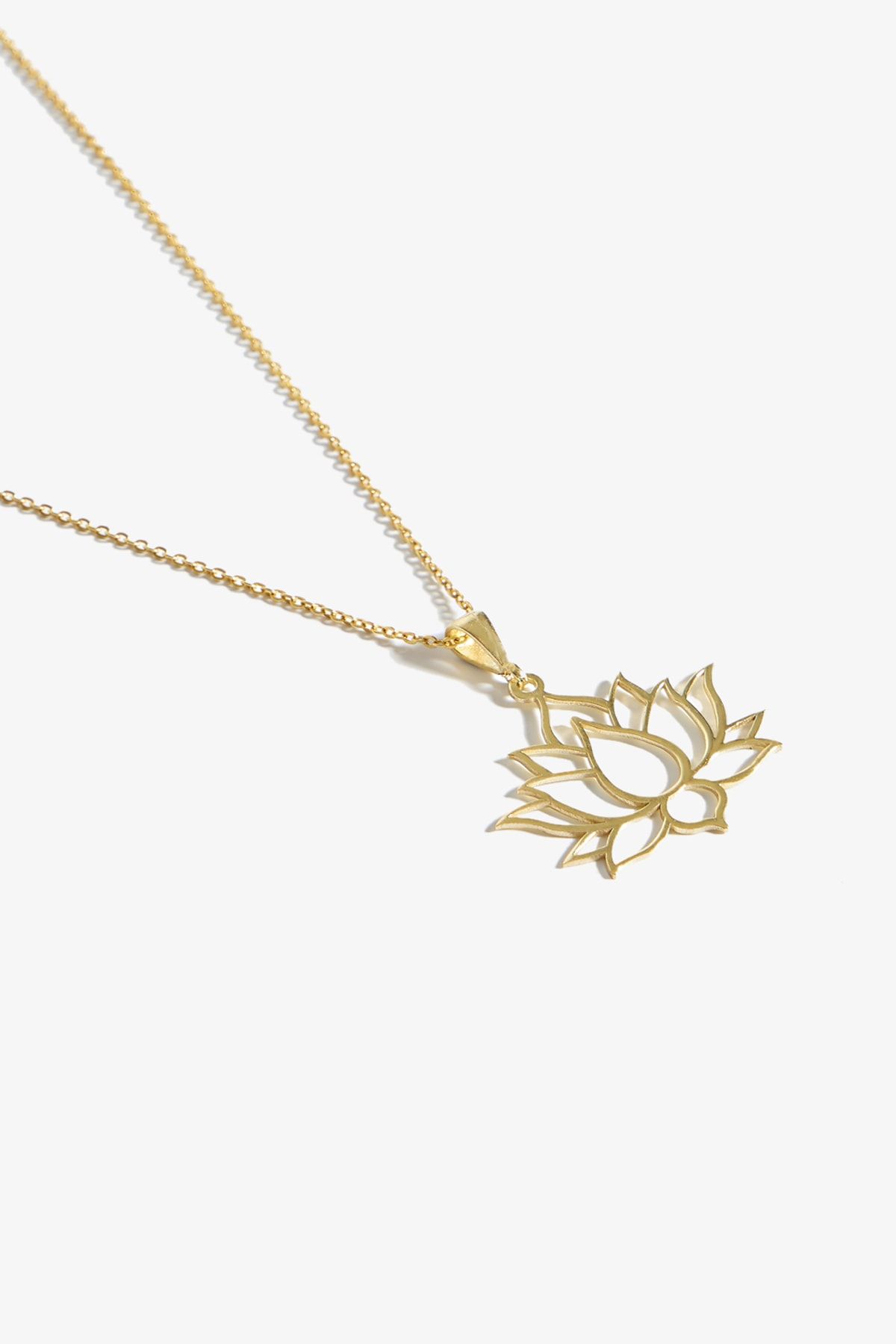 Lapidore Lotus Gold Kolye
