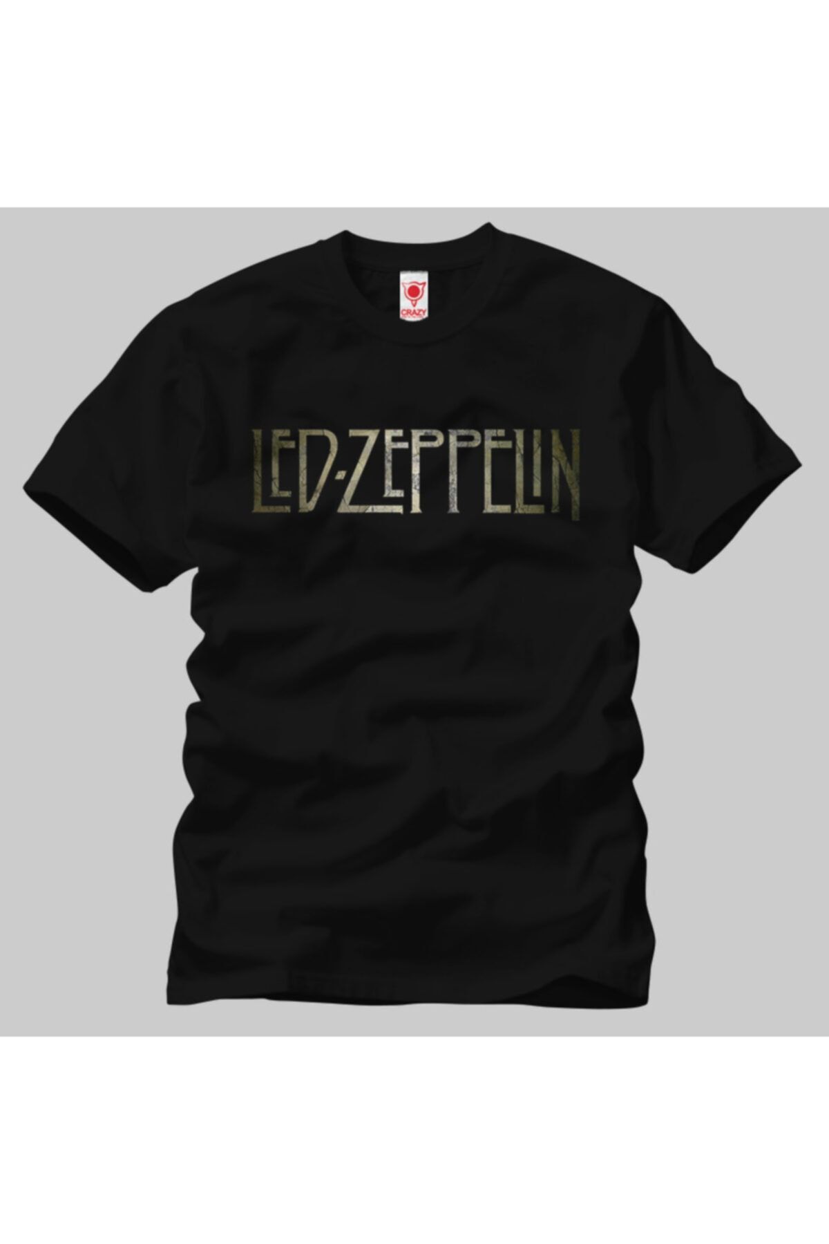 Crazy Led Zeppelin Grunge Logo Erkek Tişört