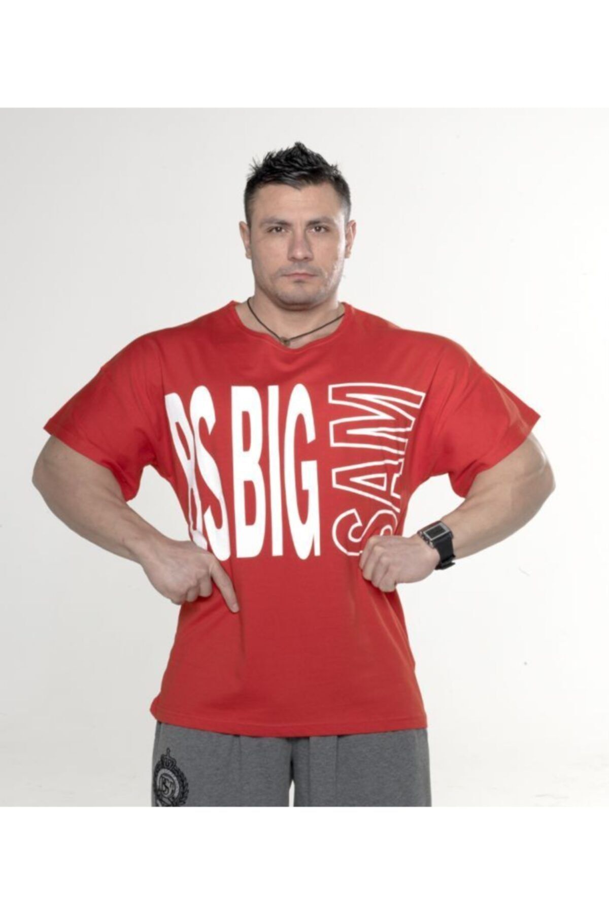 Big Sam Kırmızı Antrenman Tişörtü 2630