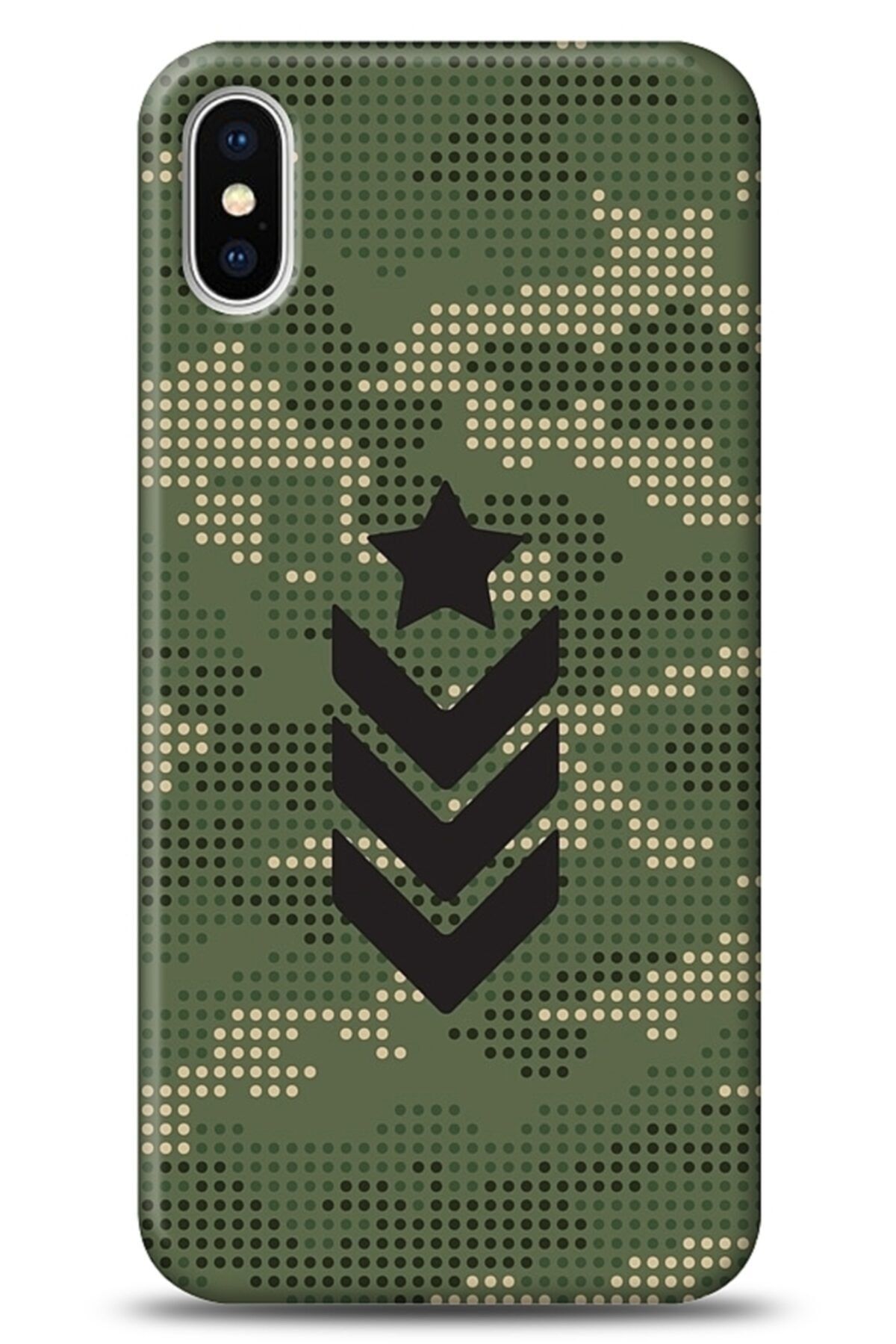 Eiroo Iphone X Camouflage Kılıf