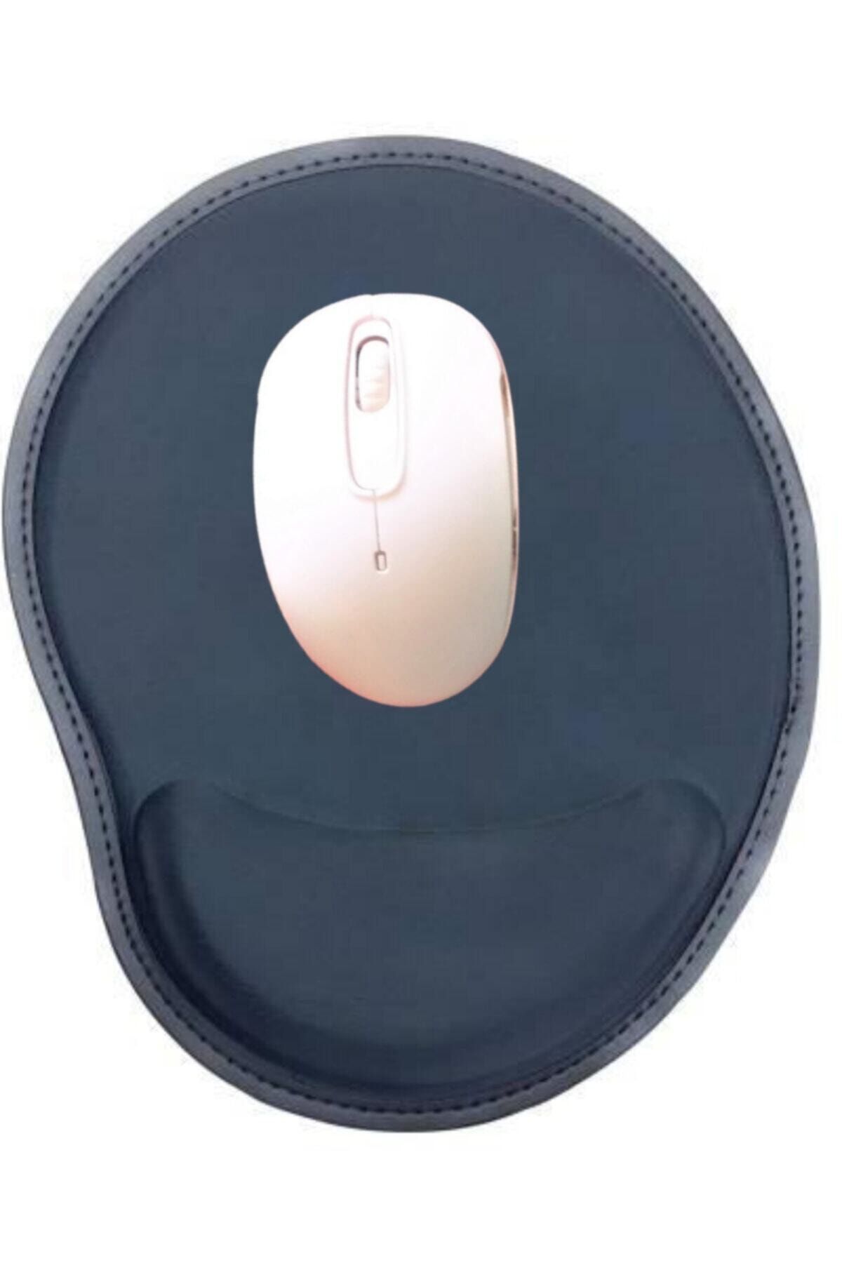 Ankaflex Bilek Destekli Kaliteli Mouse Pad-ofis Oyun Için Mousepad-kaydırmaz Siyah Fare Altlığı