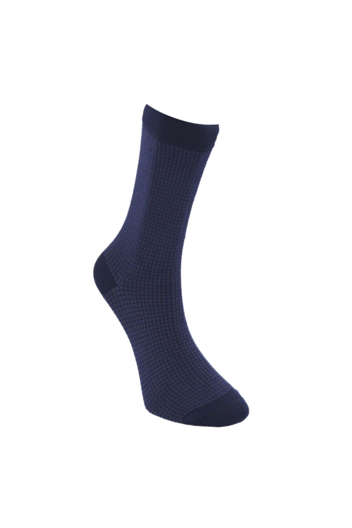 Altınyıldız Classics Erkek Lacivert-mavi Desenli Çorap