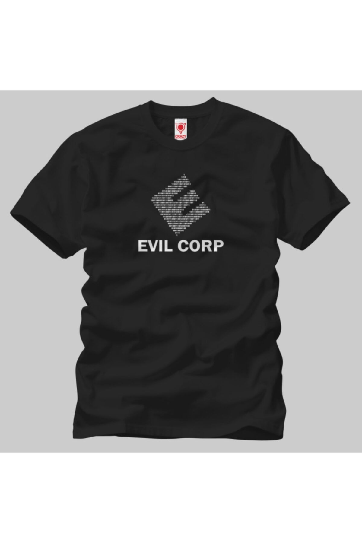 Crazy Mr. Robot: Evil Corp Erkek Tişört