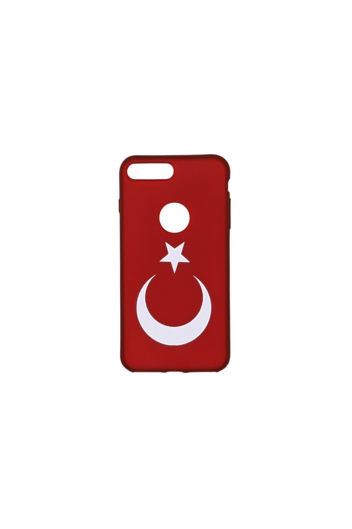 Torex Iphone 8 Plus Türk Bayraklı Silikon Kılıf