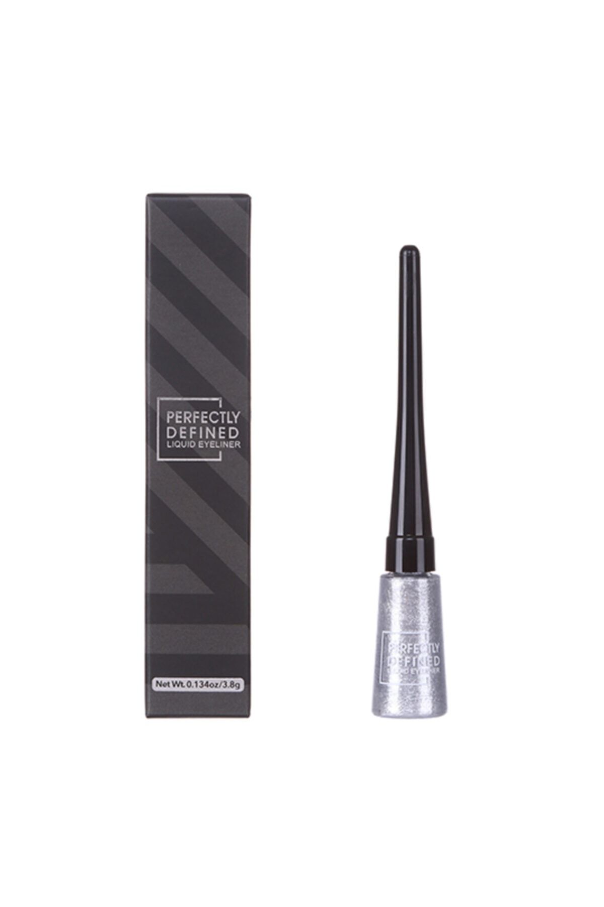 Miniso Mınıso Perfectly Defined Gleaming Liquid Eyeliner (01 Silver White)
