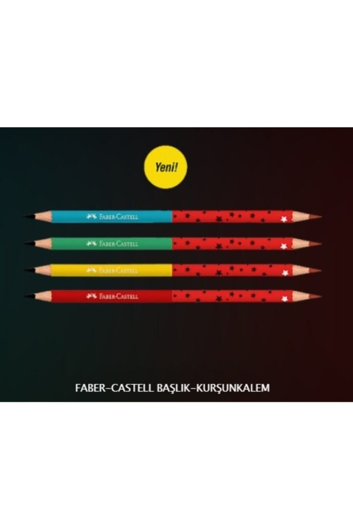 Faber Castell Başlık Kalemi-kurşun Kalem Çift Taraflı 10lu Paket