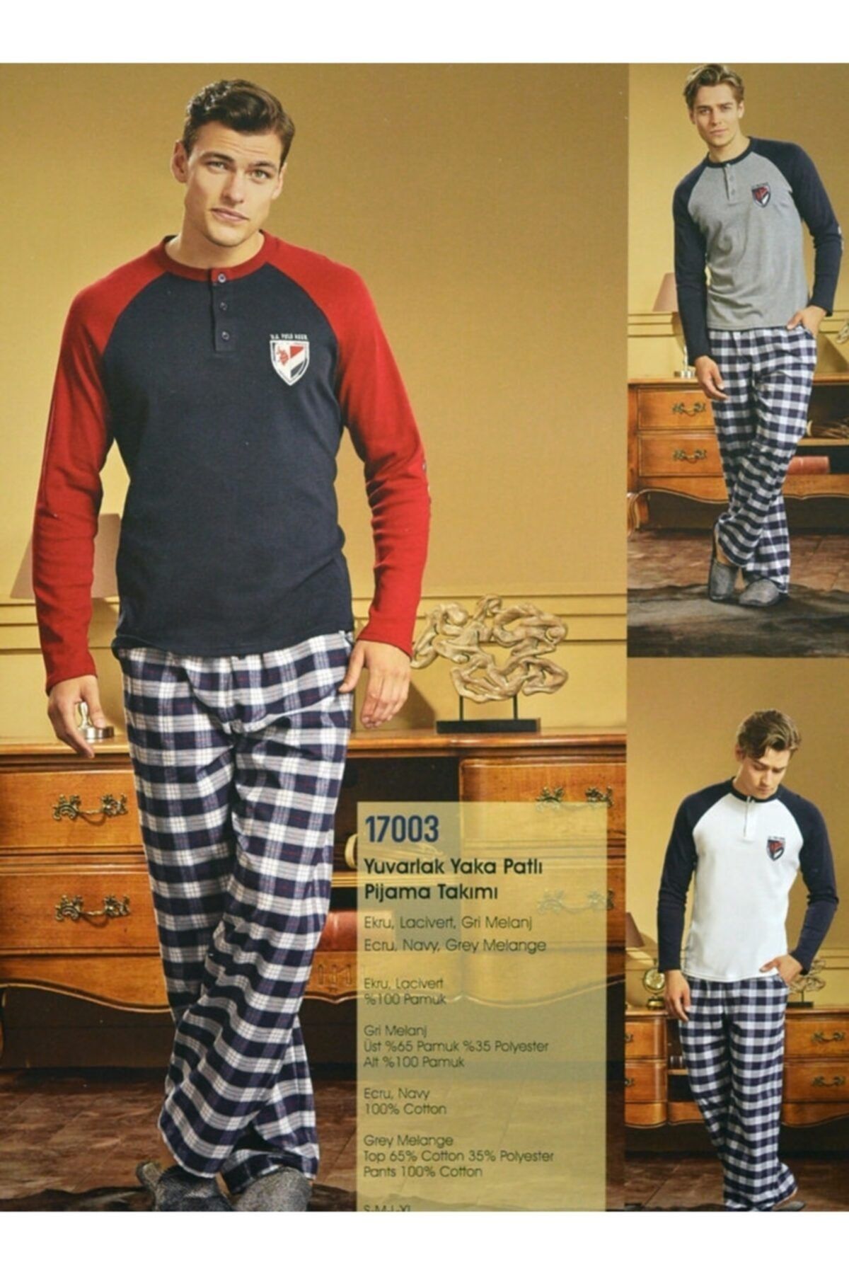 U.S. Polo Assn. Polo 17003 Pijama Takım
