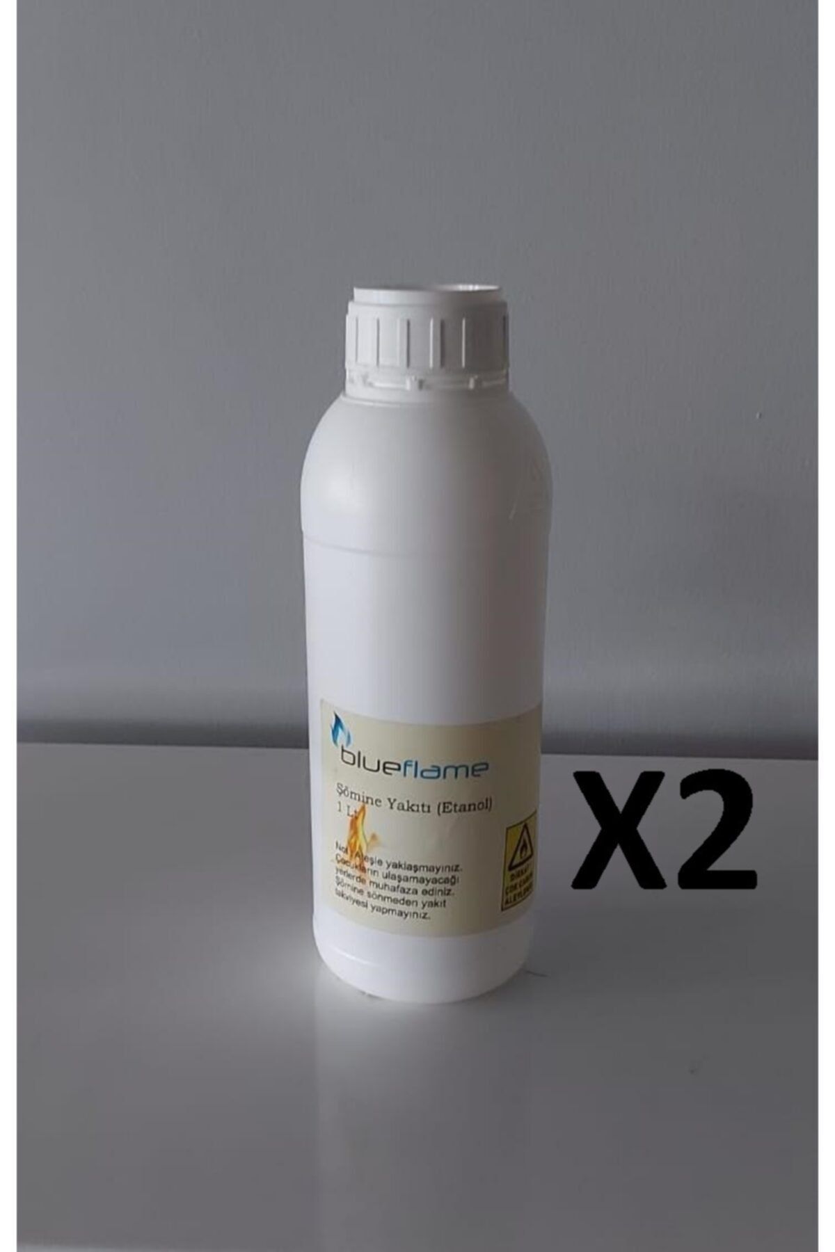 BLUEFLAME -2 Litre -bio Ethanol (bacasız )şömine Yakıtı Ykt-2