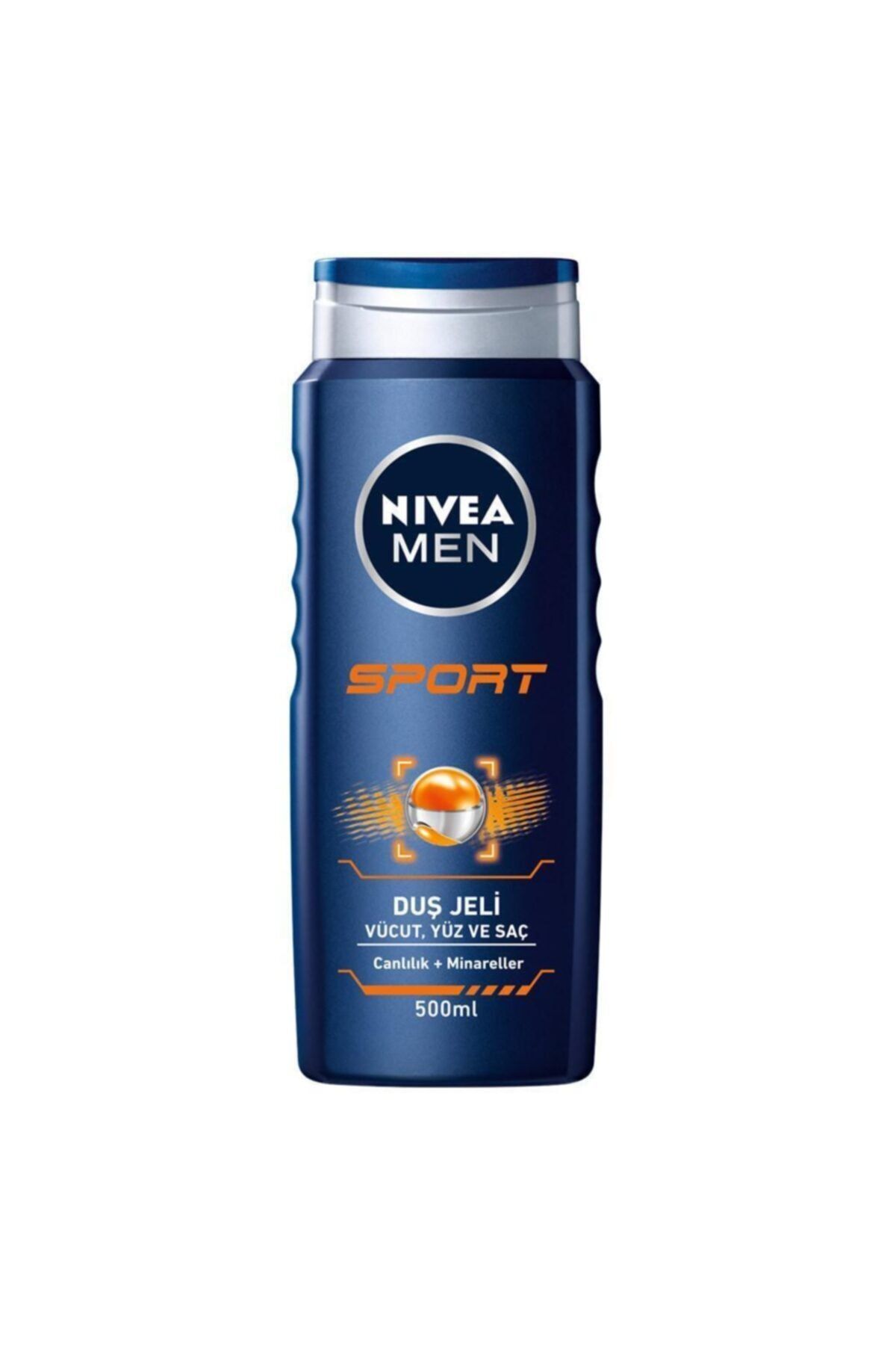 NIVEA Men Sport 24h Fresh Effect Duş Jeli 500ml