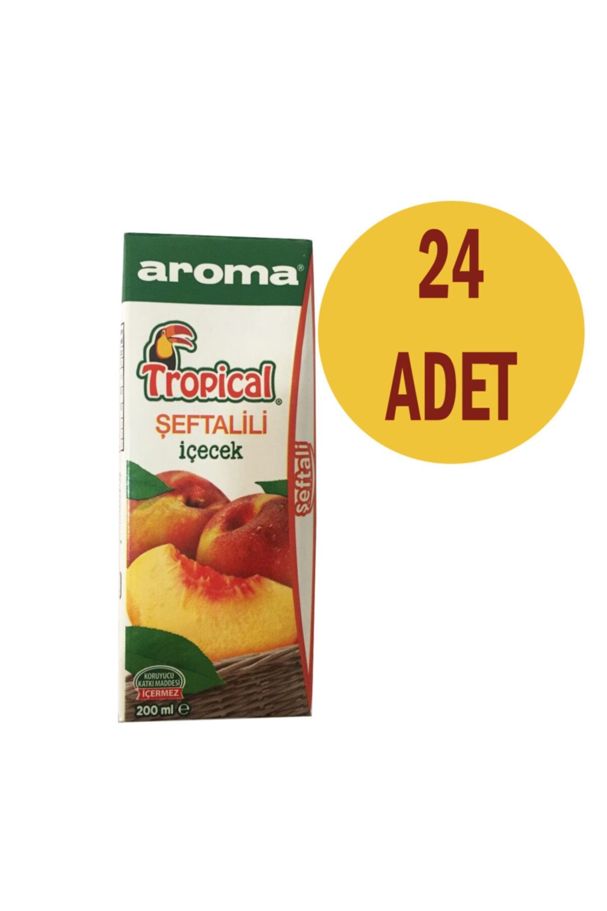 Aroma 24 Adet Tropical Şeftali Meyve Suyu