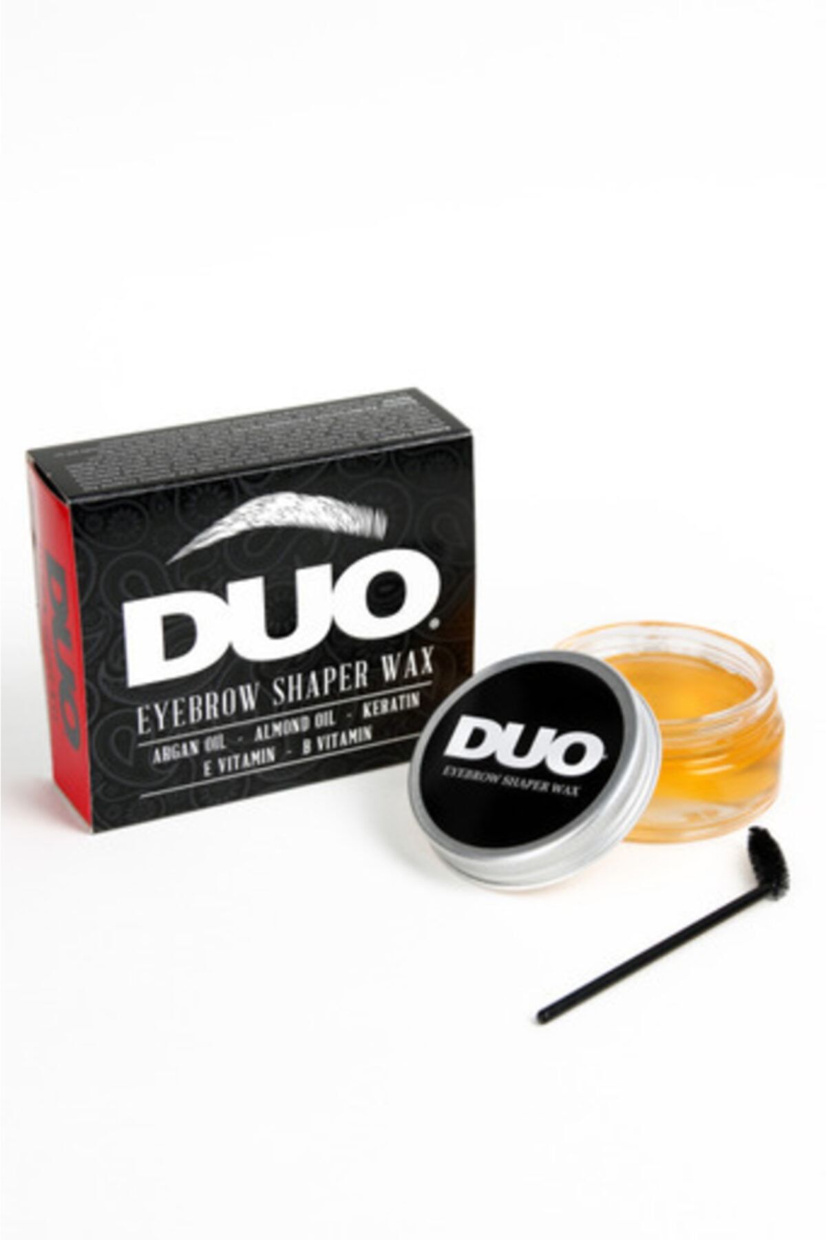 Duo Kaş Şekillendirici Wax 50 ml -almond-keratin-yağları E-b Vitaminli Besler Sabitler Güçlendirir