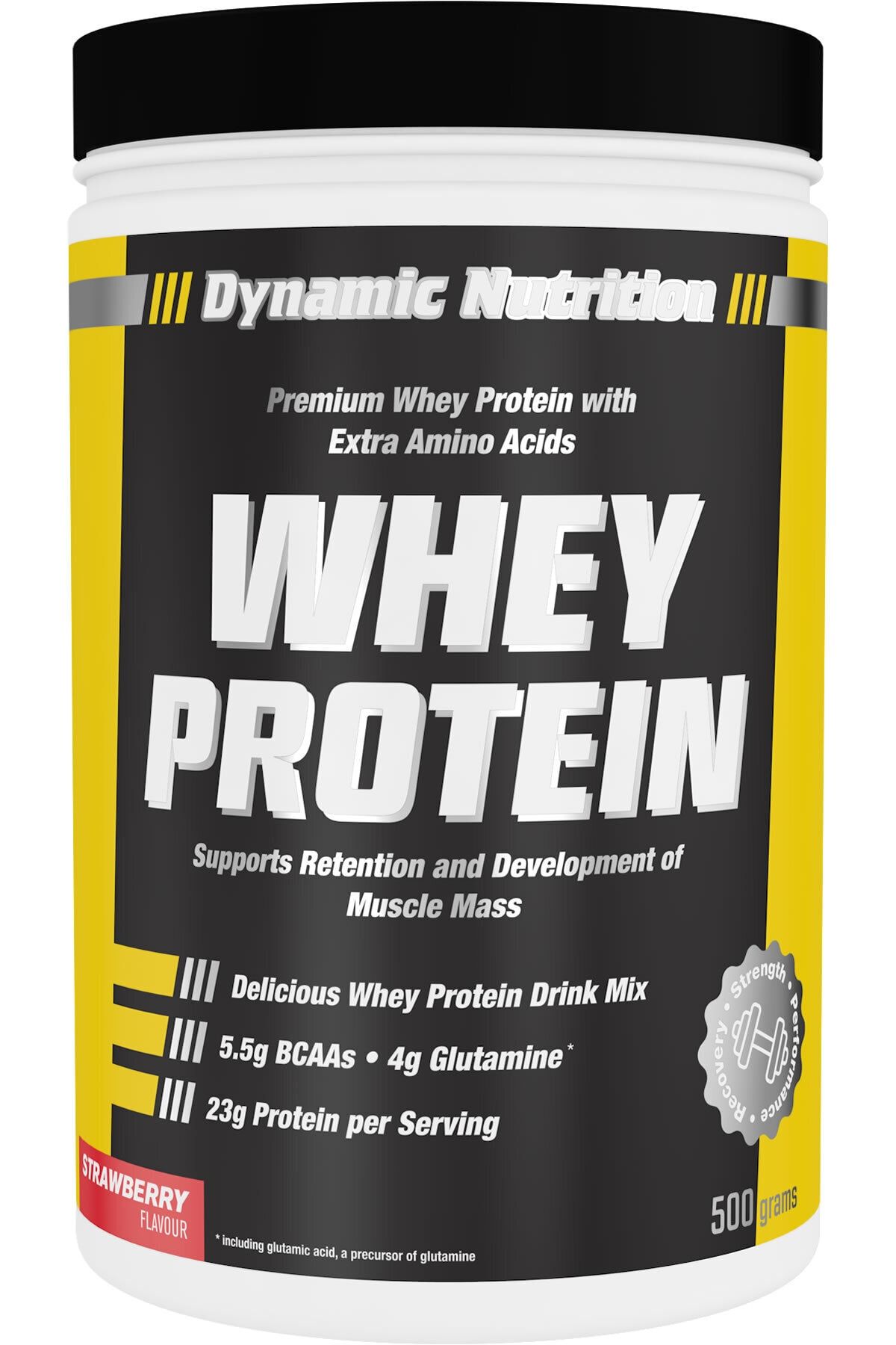Dynamic Nutrition Whey Çilek Aromalı Protein Tozu 500 gr