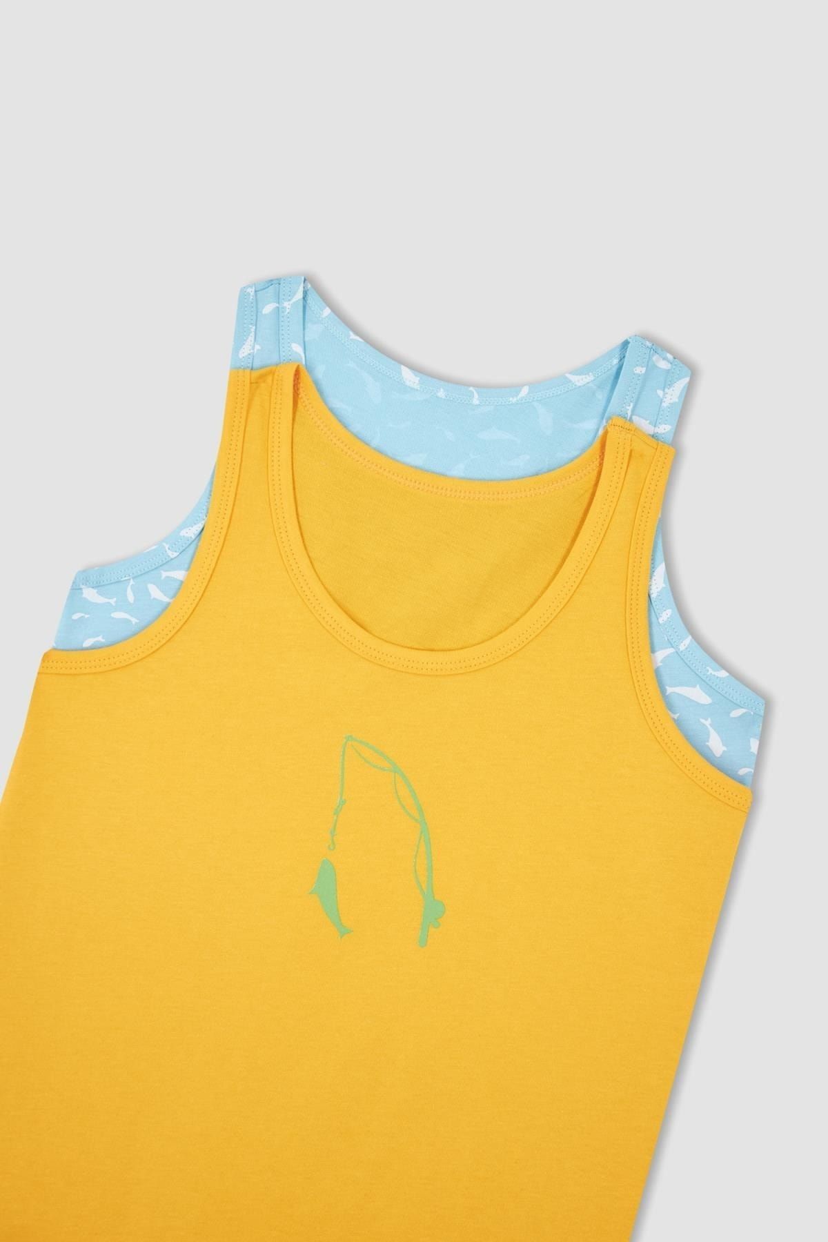 Defacto Erkek Çocuk Regular Fit 2'li Atlet