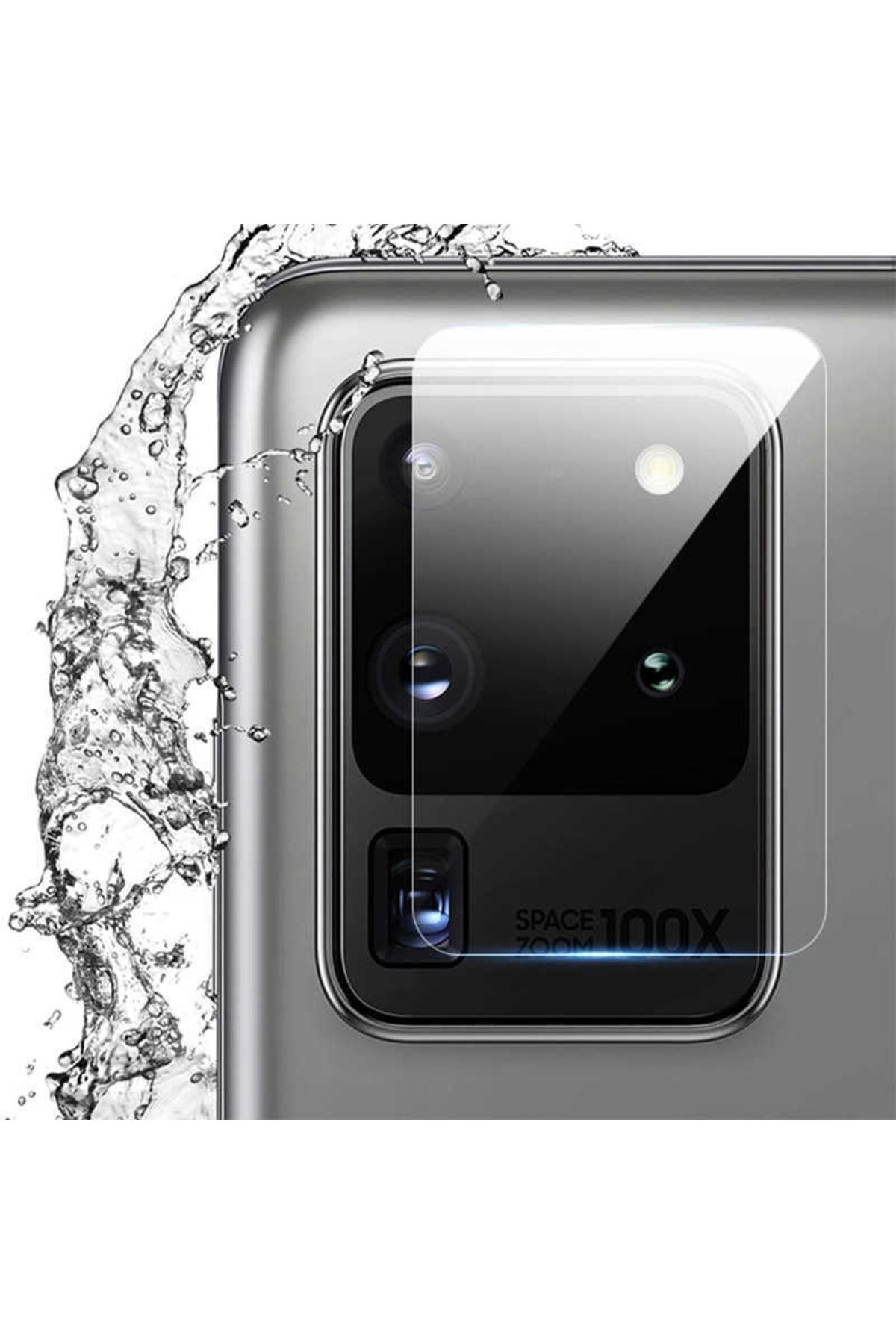 Samsung Galaxy S20 Ultra Uyumlu Kamera Lens Koruyucu Hd Ince Yüksek Kalite Cam Filmi