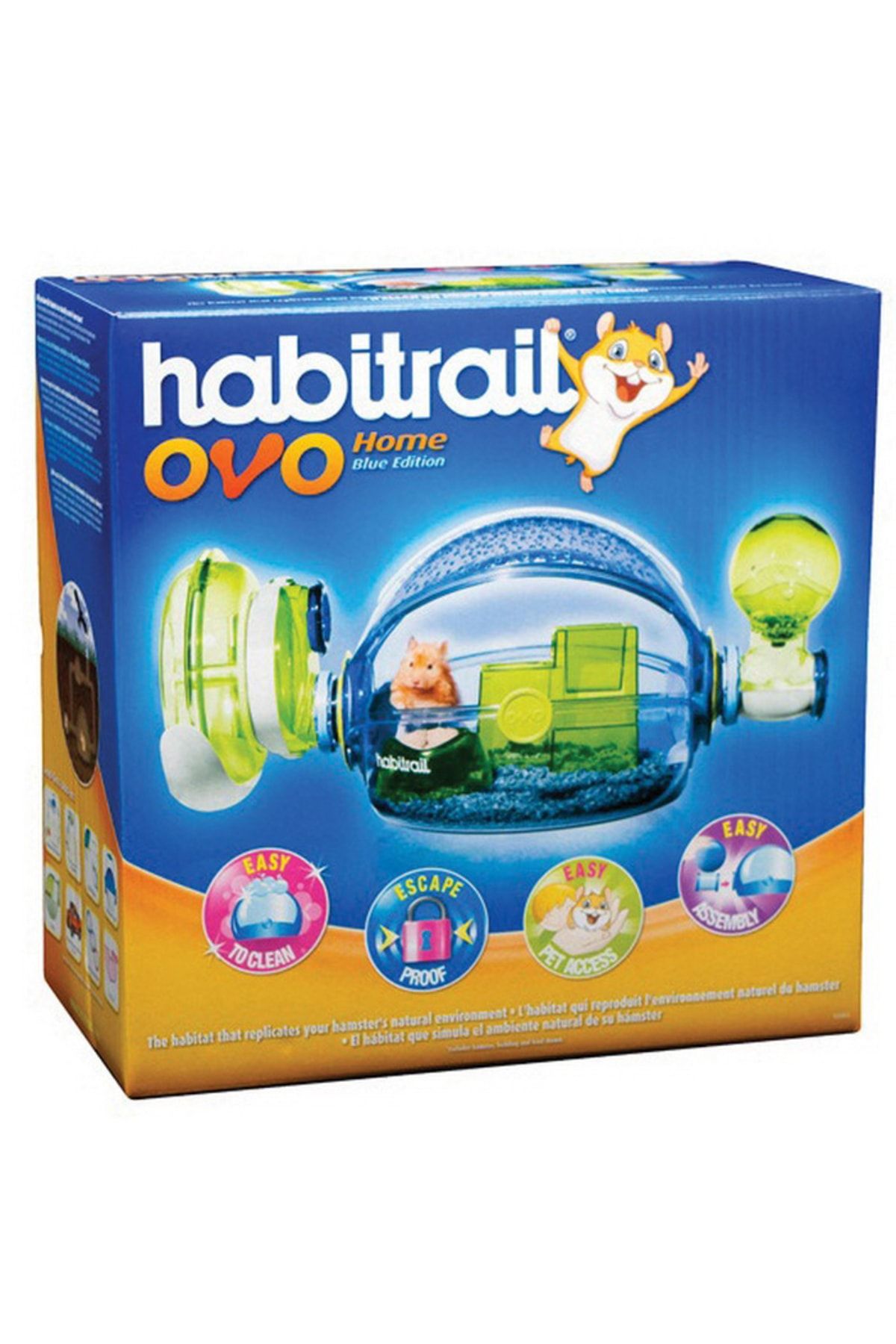 Habitrail Ovo Home Hamster Kafesi Ve Oyun Parkı Mavi