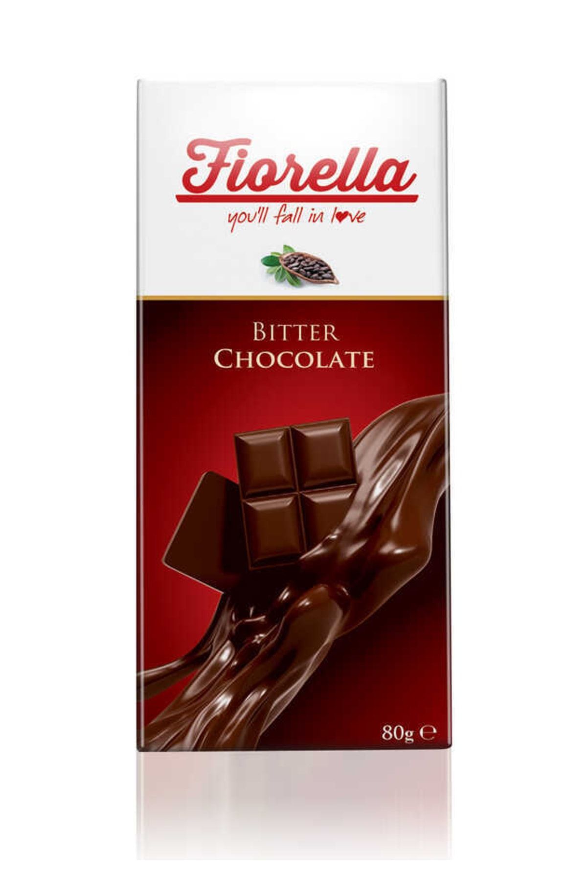 FIORELLA Bitter Çikolata Tablet 80 Gr. 1 Adet