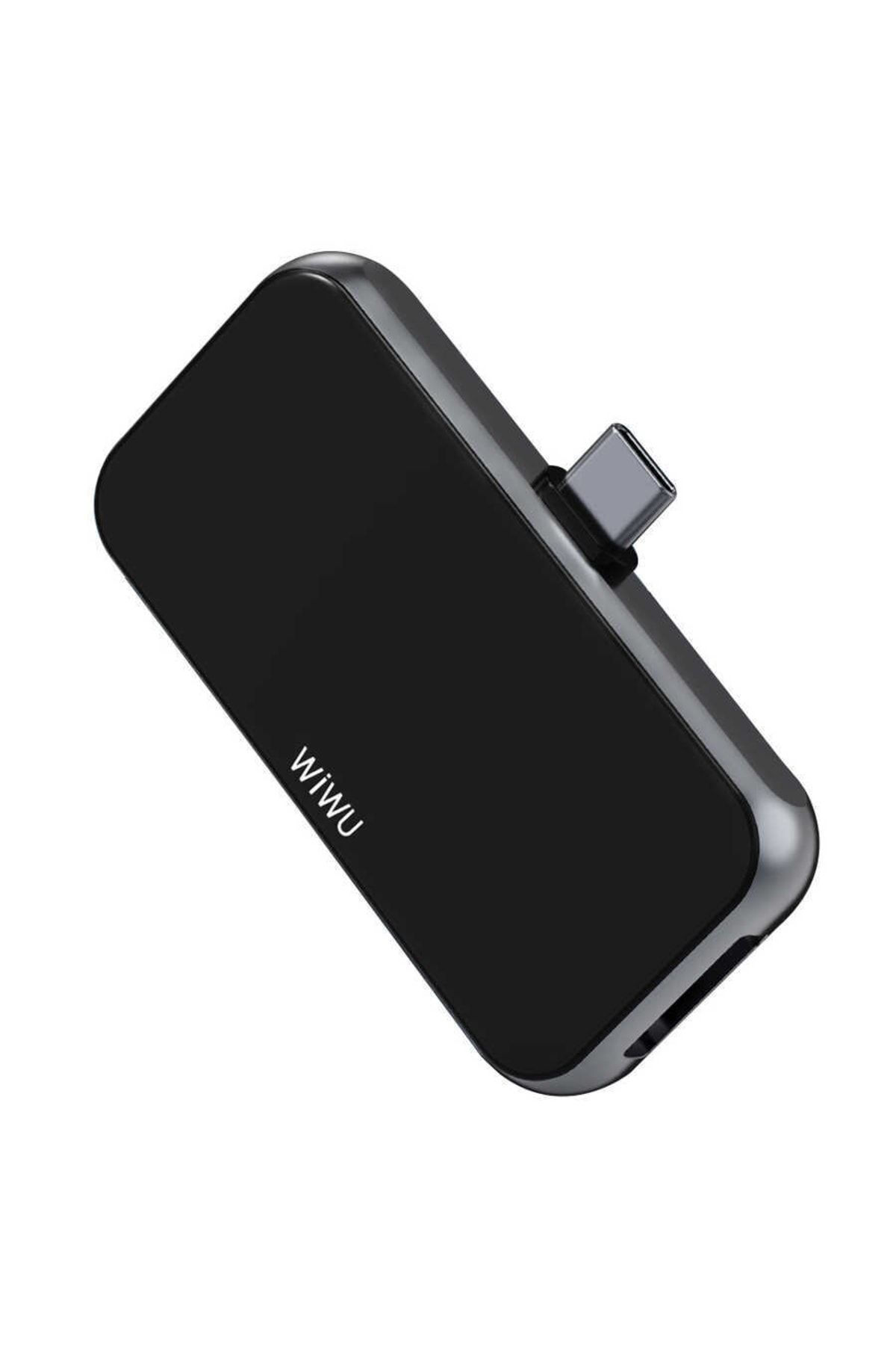 WIWU Alpha T5 Pro 4 In 1 Type-c Hub Hdmı 4k + 3.5 Mm Aux + Usb 3.0 Çoğaltıcı Adaptör