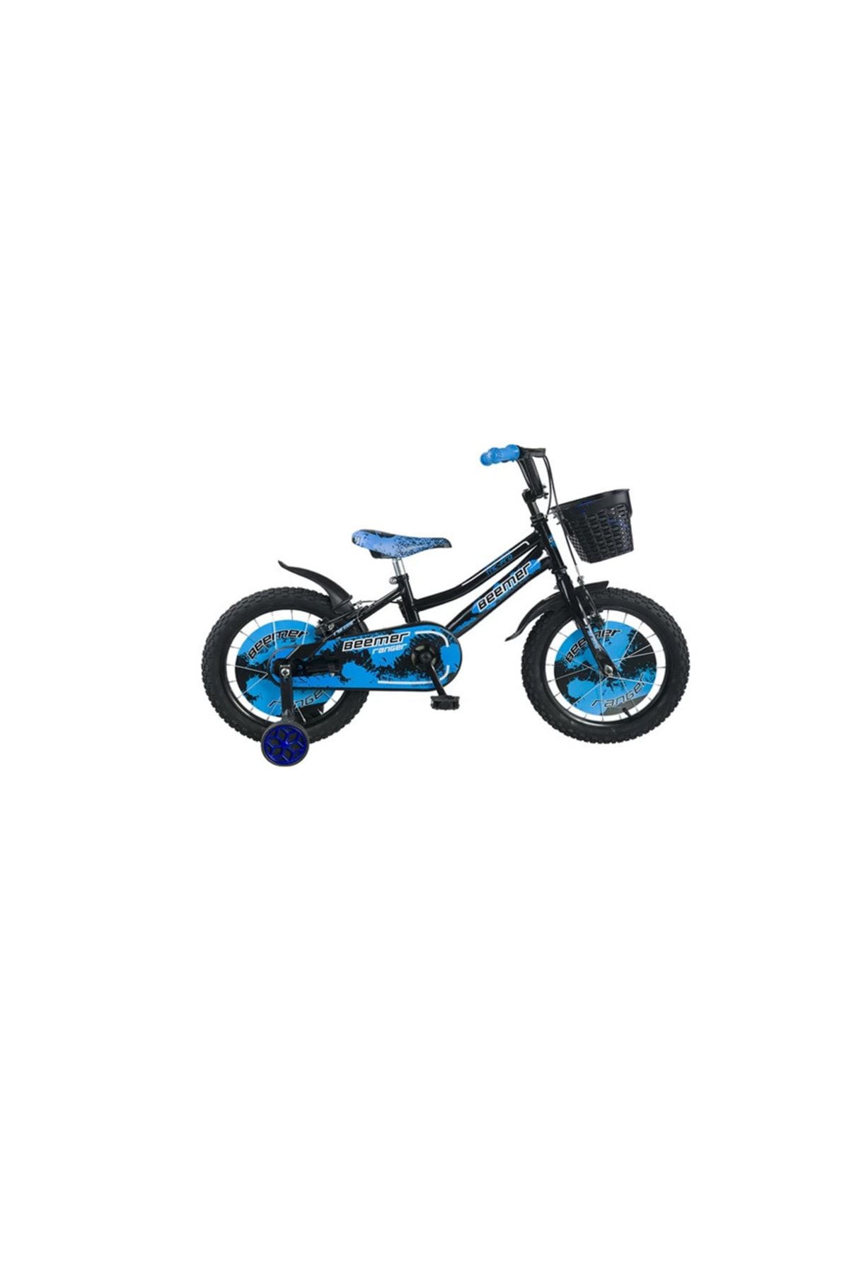 Tunca Çocuk Bisikleti Mavi 4 Tekerlekli 16 Jant Çocuk Bisikleti Bisiklet