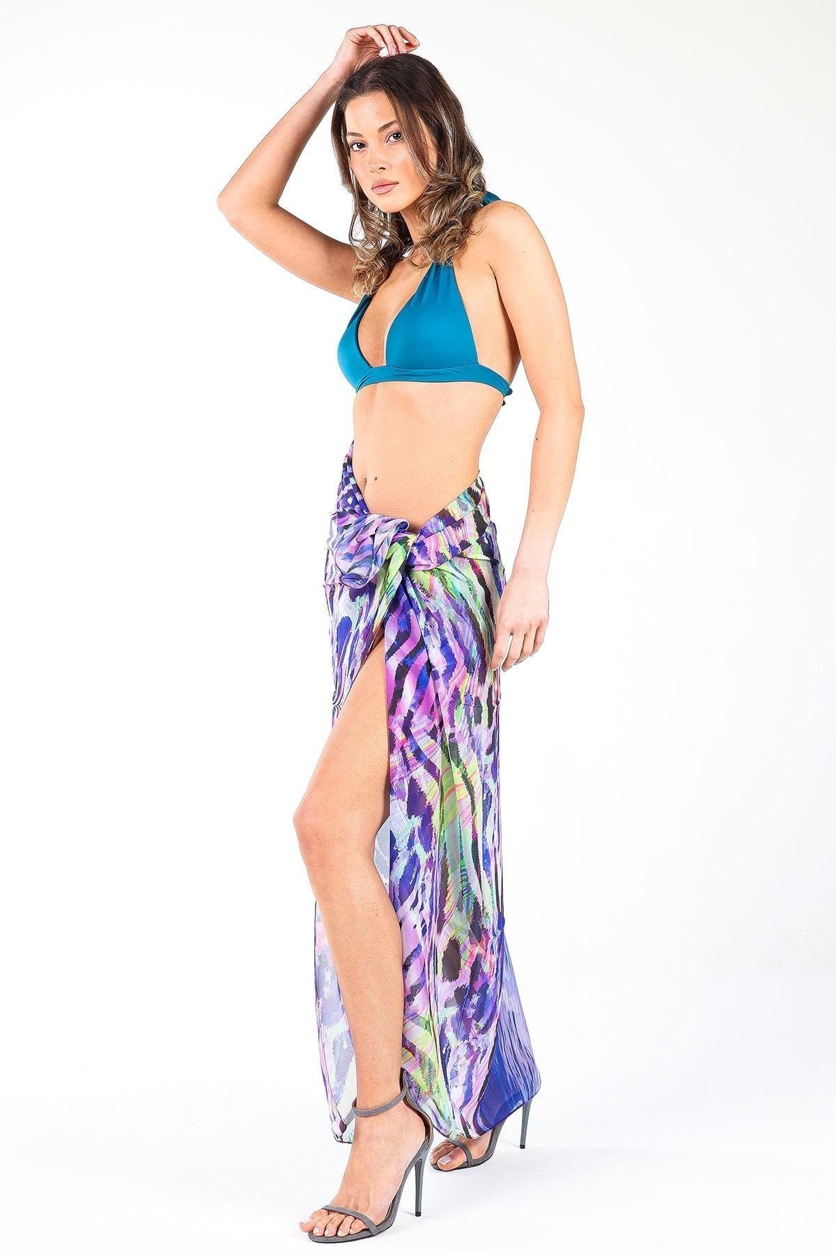 New Obsessions Midnight Purple Pareo - Sarong