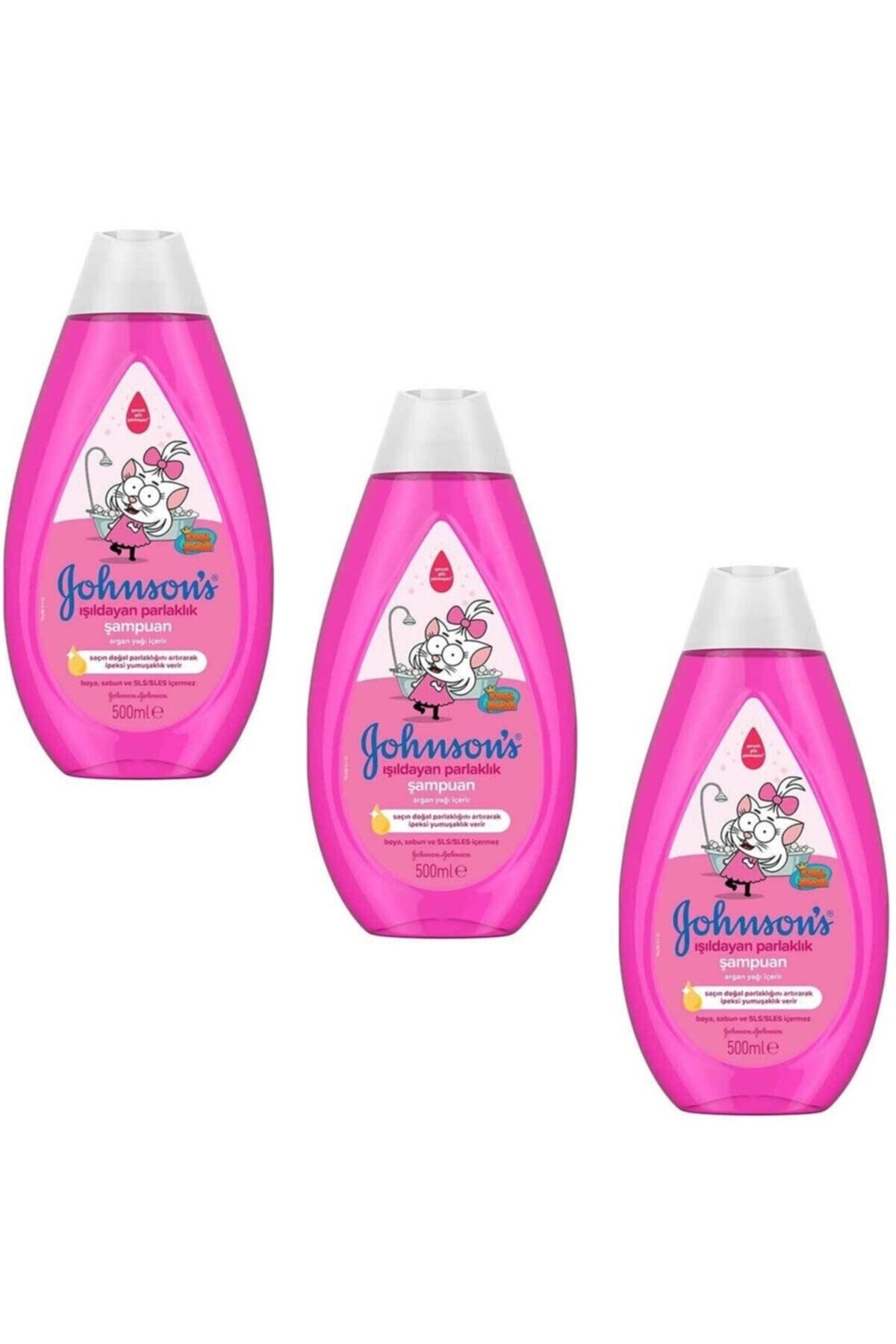 Johnson's Baby Johnsons Baby Kral Şakir Işıldayan Parlaklık Şampuan 500 Ml 3 Adet