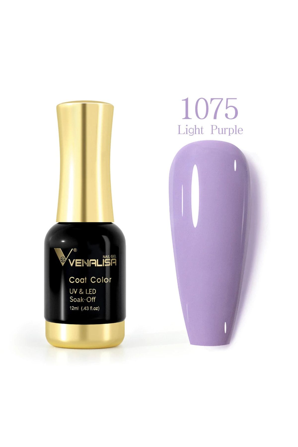Venalisa 12 ml Kalıcı Oje Light Purple Uv Led Oje 1075