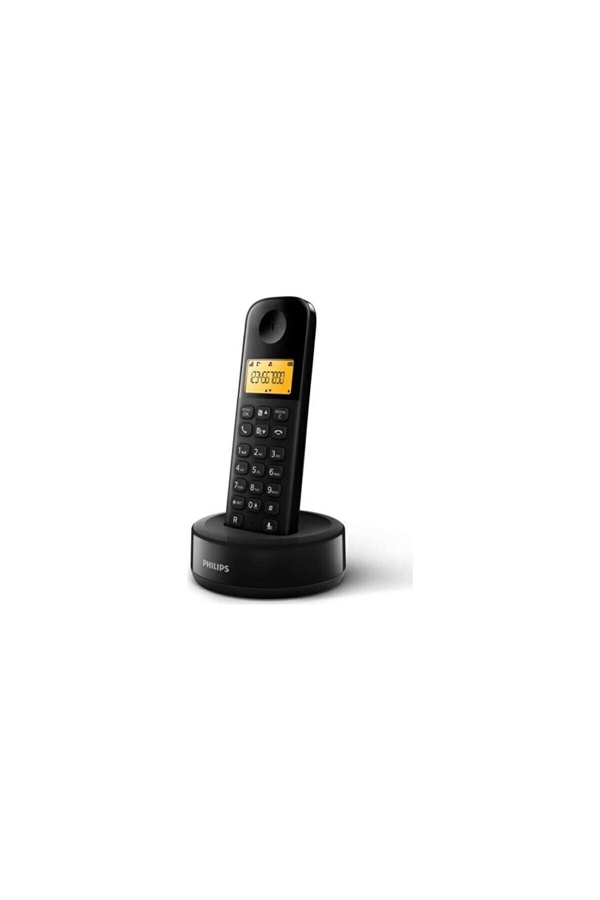 Philips Kablosuz Dect Telsiz Telefon Siyah  Telsiz Telefon  Sabit Ev Telefonu