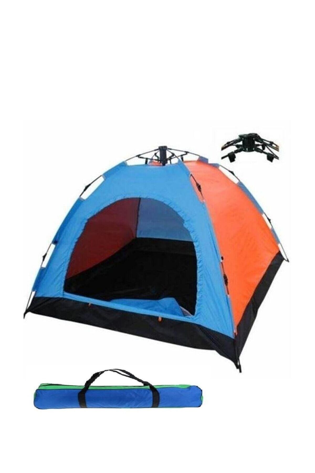 Maxi Life 4 Kişilik Tam Otomatik Kurulum Aile Kamp Çadırı 200x200x140cm