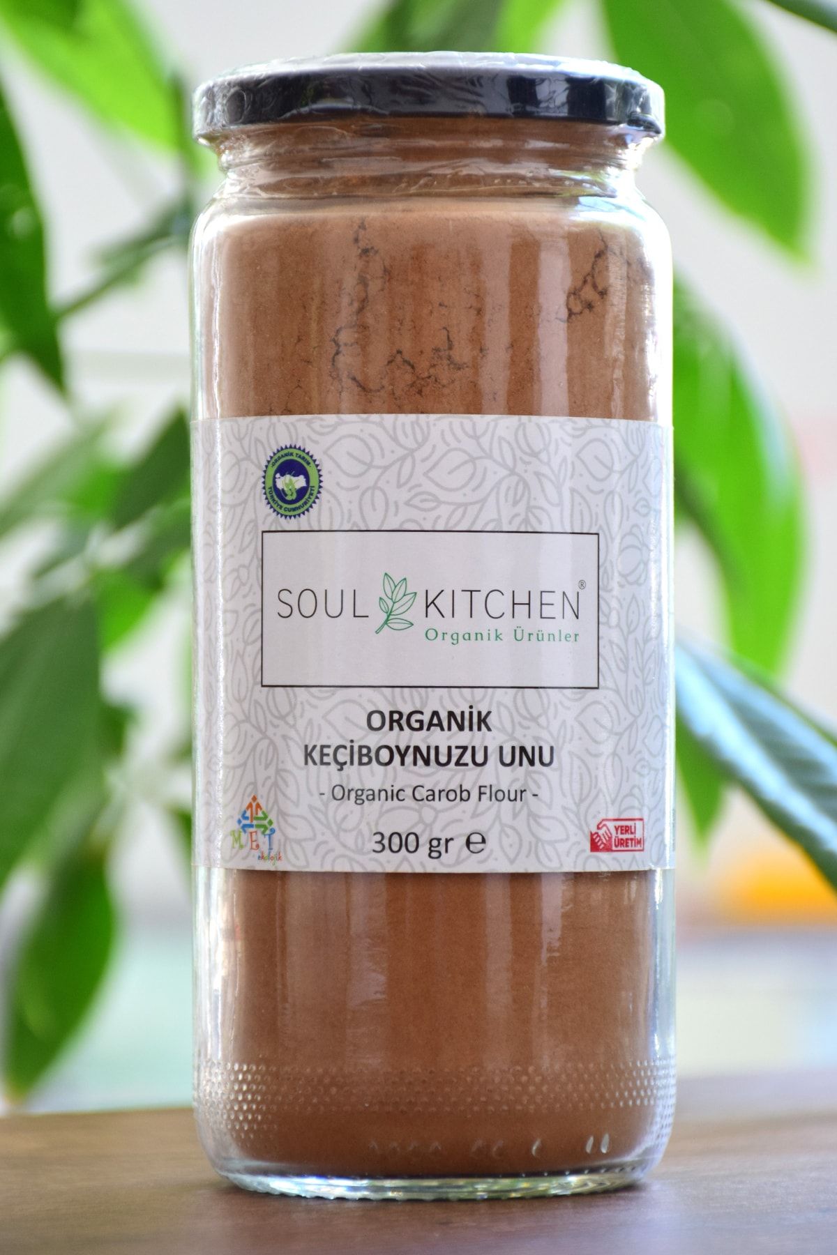 Soul Kitchen Organik Ürünler Organik Keçiboynuzu Unu 300gr