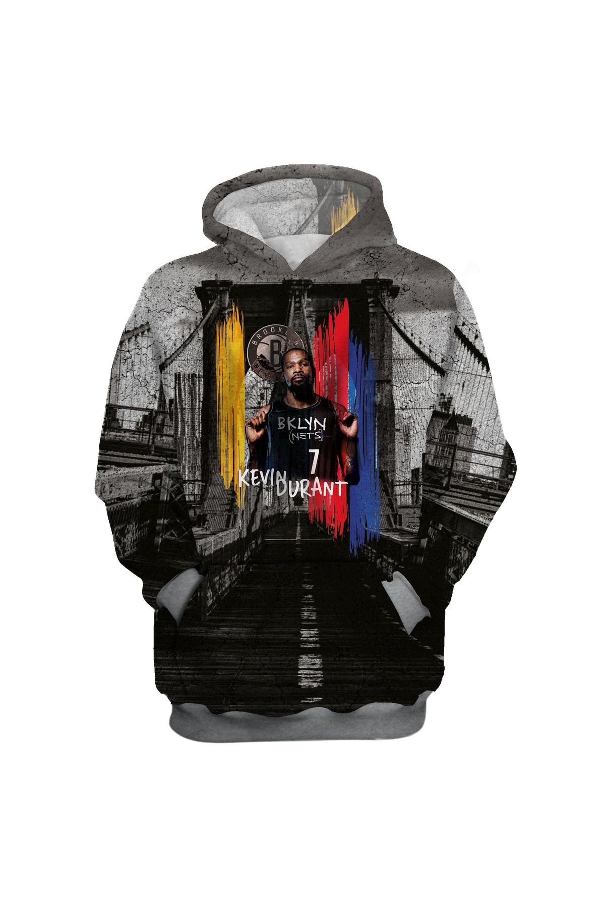 Usateamfans Kevin Durant 3d Oversize Hoodie