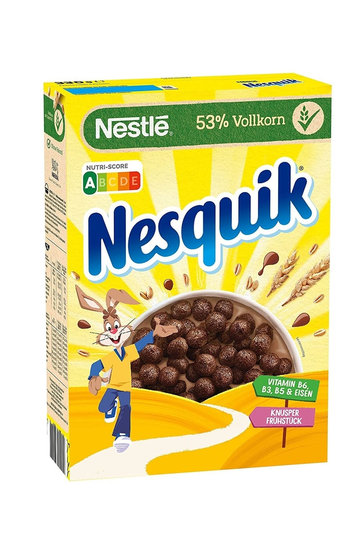 Nestle Nestlé Nesquik Knusper-frühstück, Cerealien Mit Vollkorn %53 Menşei Almanya 330gr