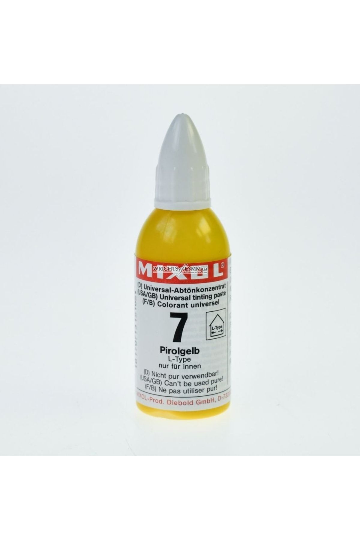 Henkel Mixol Renk Tüpü Kanarya Sarısı No:7 20 ml