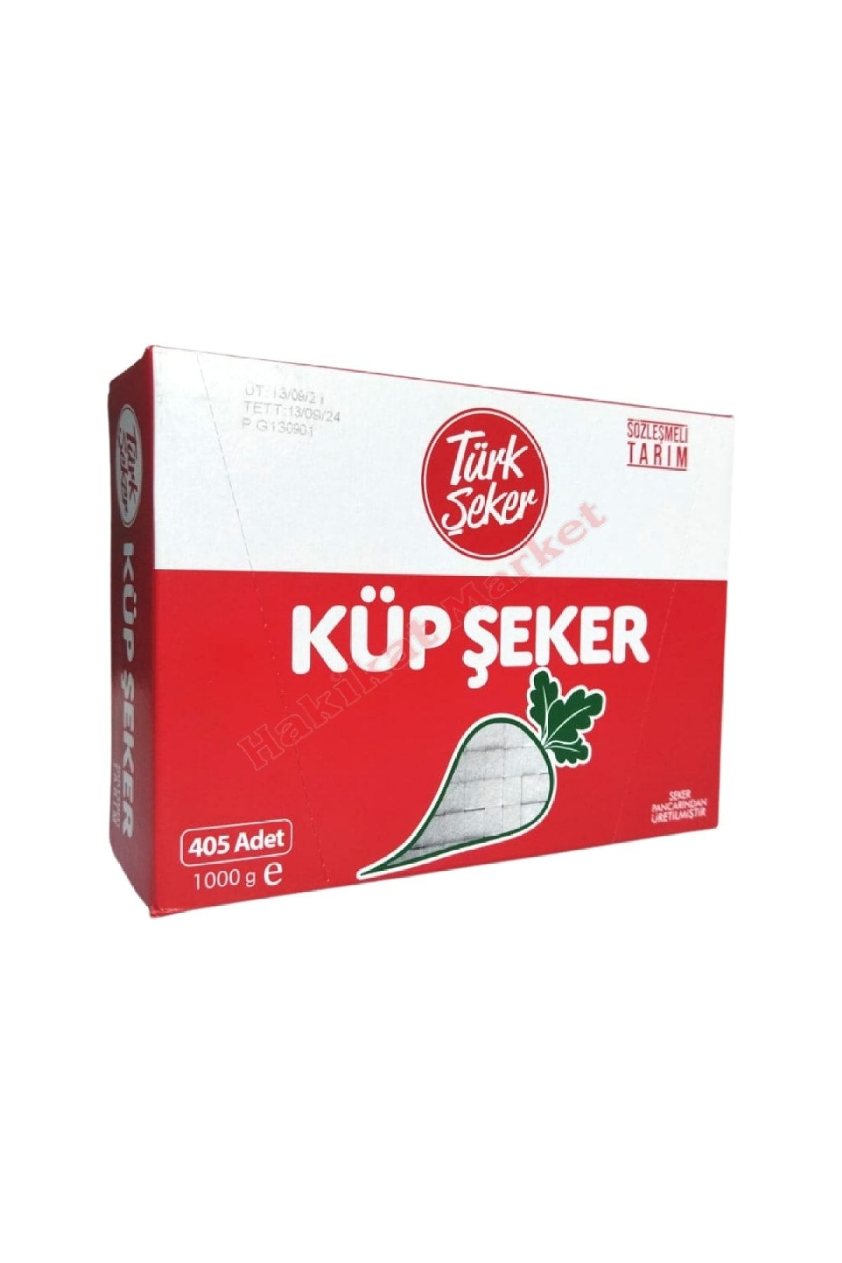 Türk Şeker Küp Şeker 1kg 3 Adet