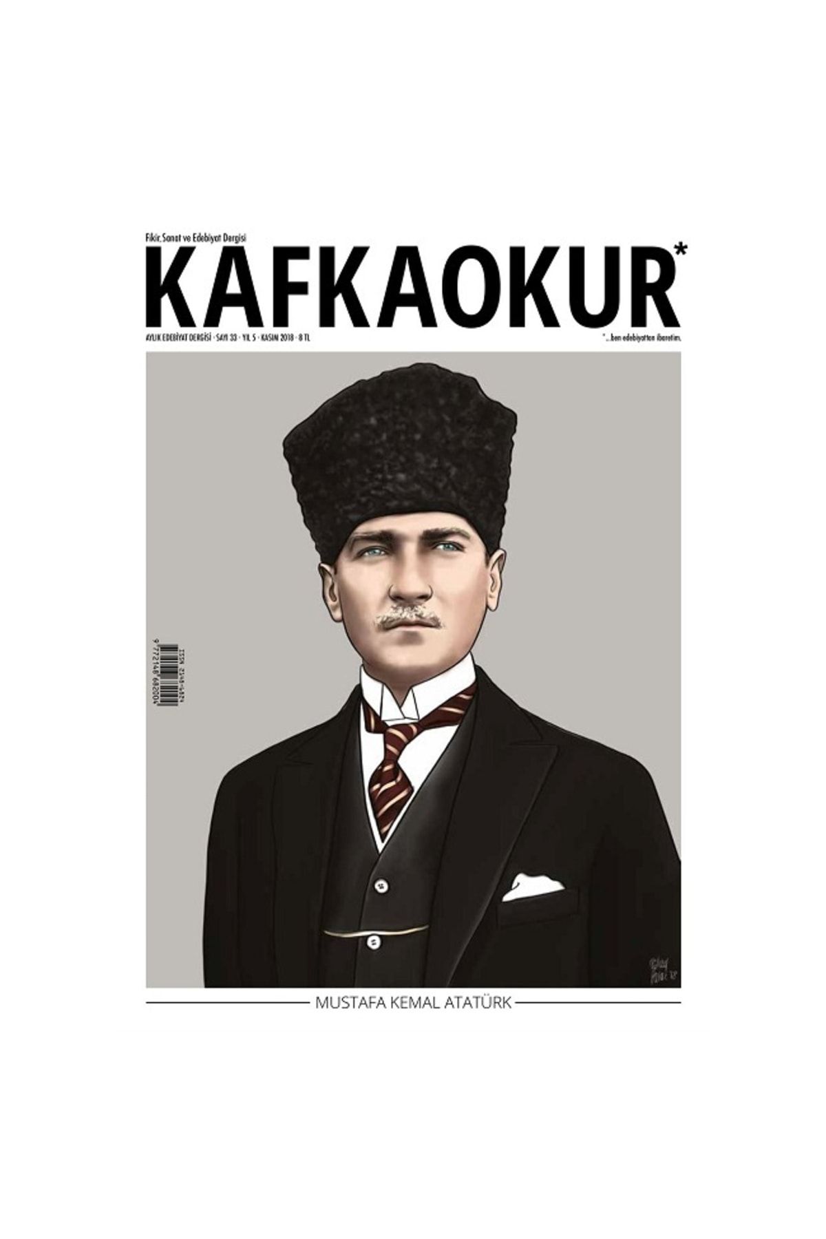 KafkaOkur Dergisi Kafkaokur 33.sayı Kasım 2018