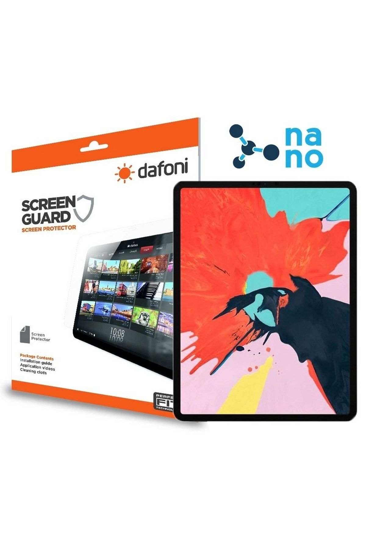Dafoni Apple iPad Pro 11 Nano Glass Premium Tablet Cam Ekran Koruyucu