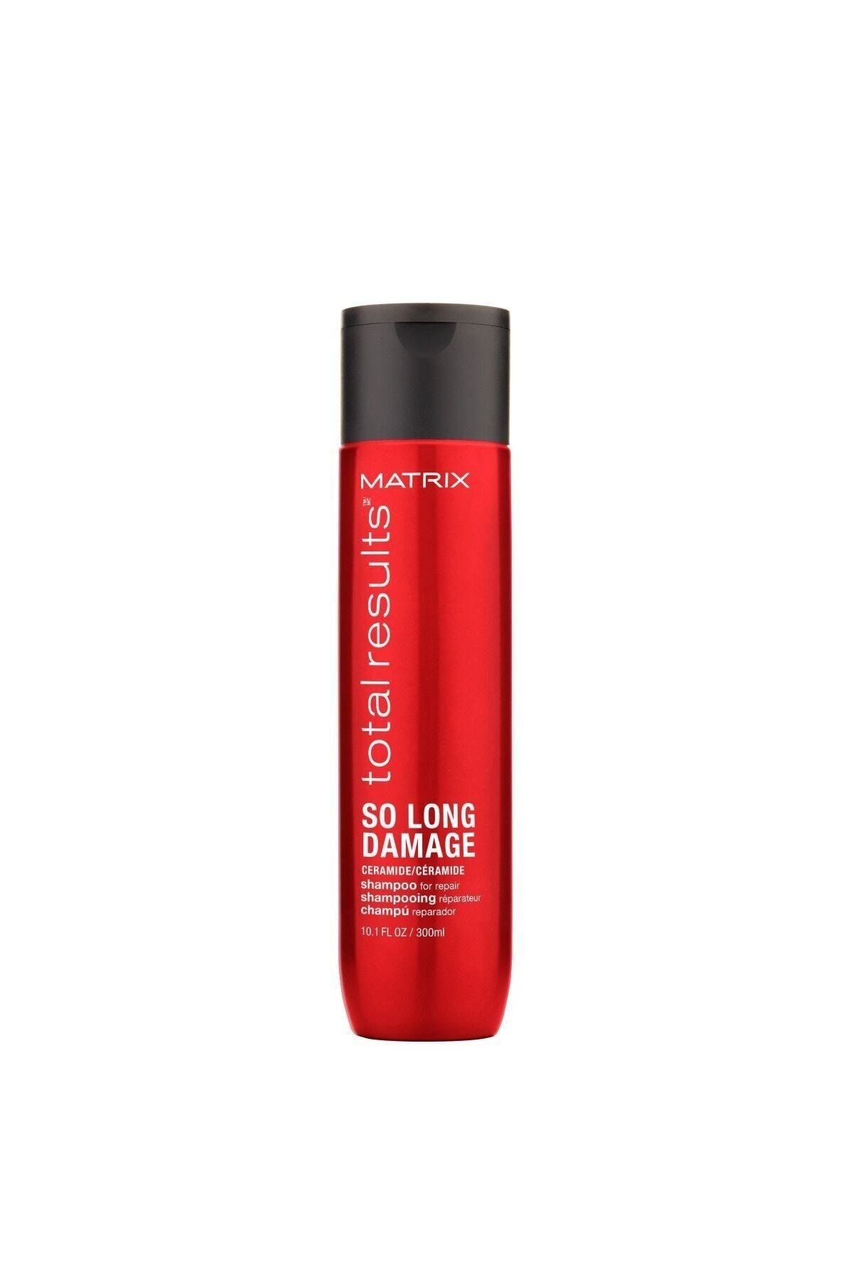 Matrix - Total Result Yıpranmış Saçlar Için Onarıcı Şampuan - So Long Damage 300 Ml