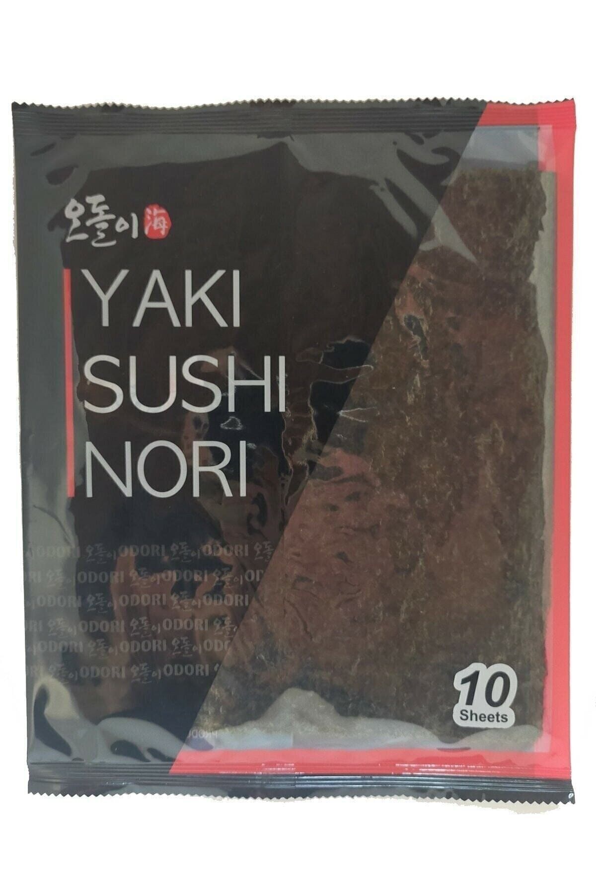 ODORİ Yaki Sushi Nori 10 Yaprak 28 gr